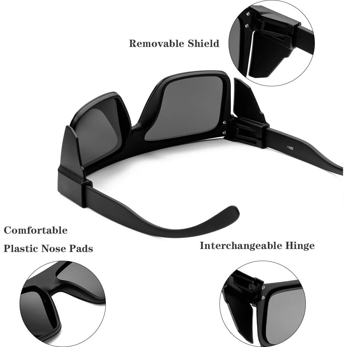 Gafas de sol polarizadas UV400 Z87.1 para trabajo y outdoor