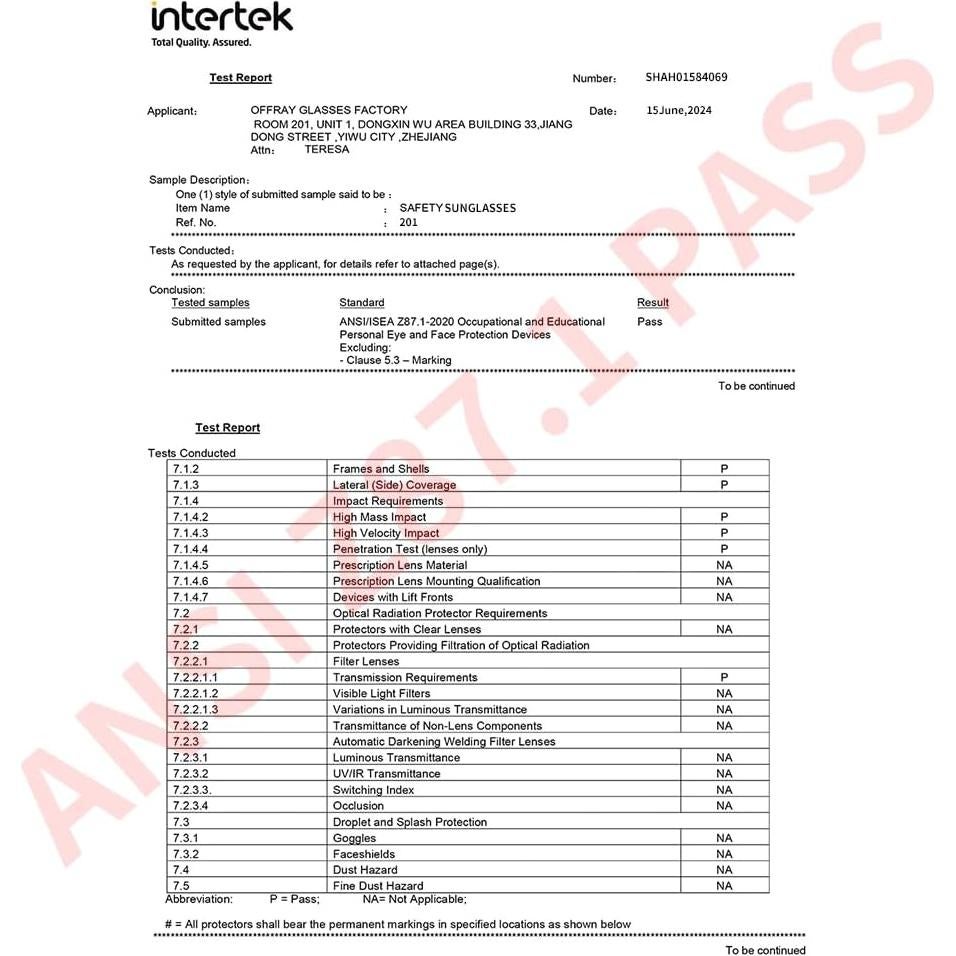 Gafas de sol polarizadas UV400 Z87.1 para trabajo y outdoor