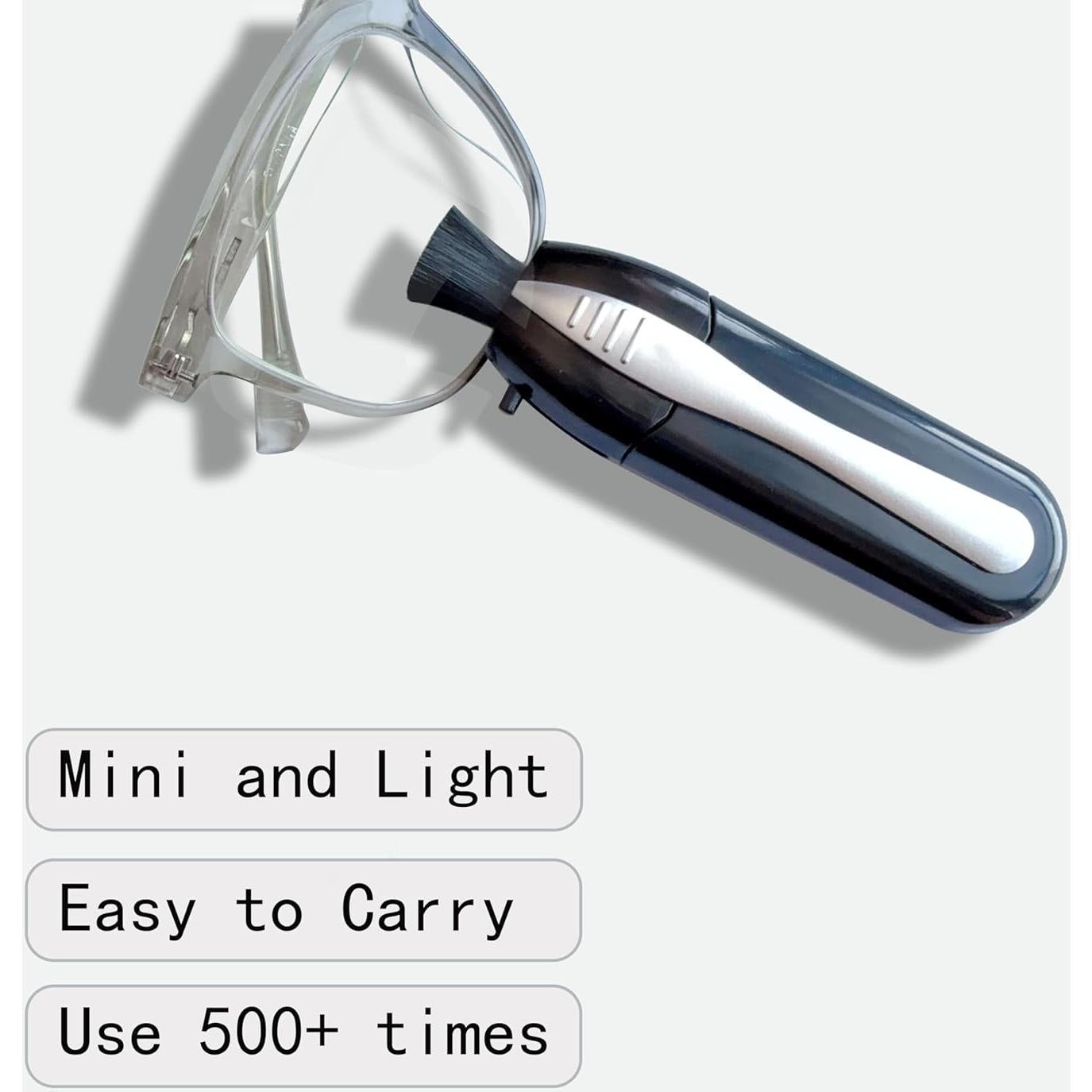 Limpiador de Gafas Portátil Acmeipeio con Cepillo y Almohadillas