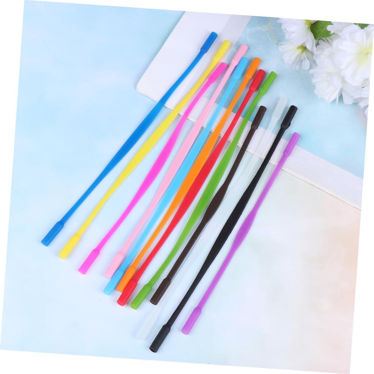 Veemoon 12 Cuerdas Antideslizantes para Gafas Silicona 22cm