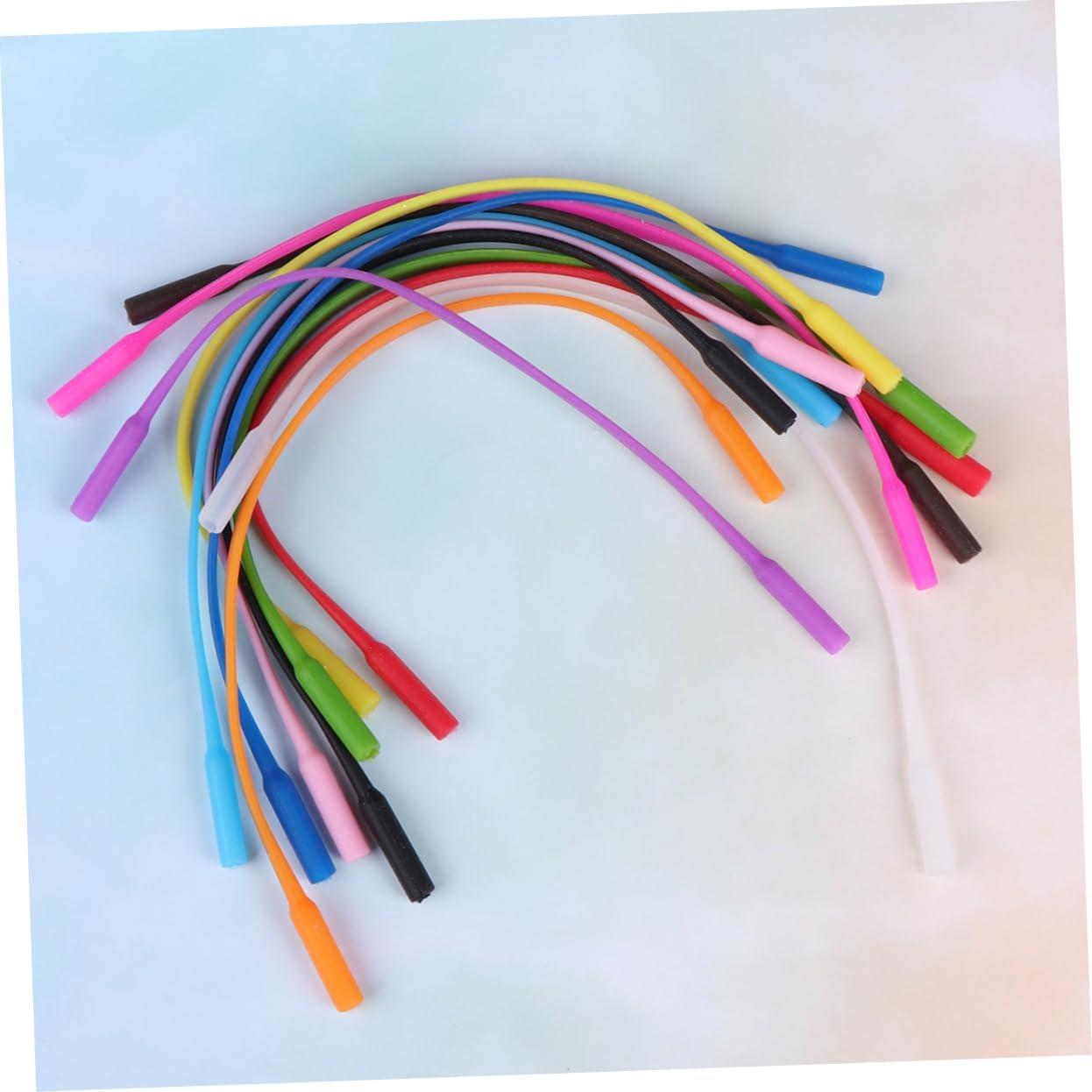 Veemoon 12 Cuerdas Antideslizantes para Gafas Silicona 22cm