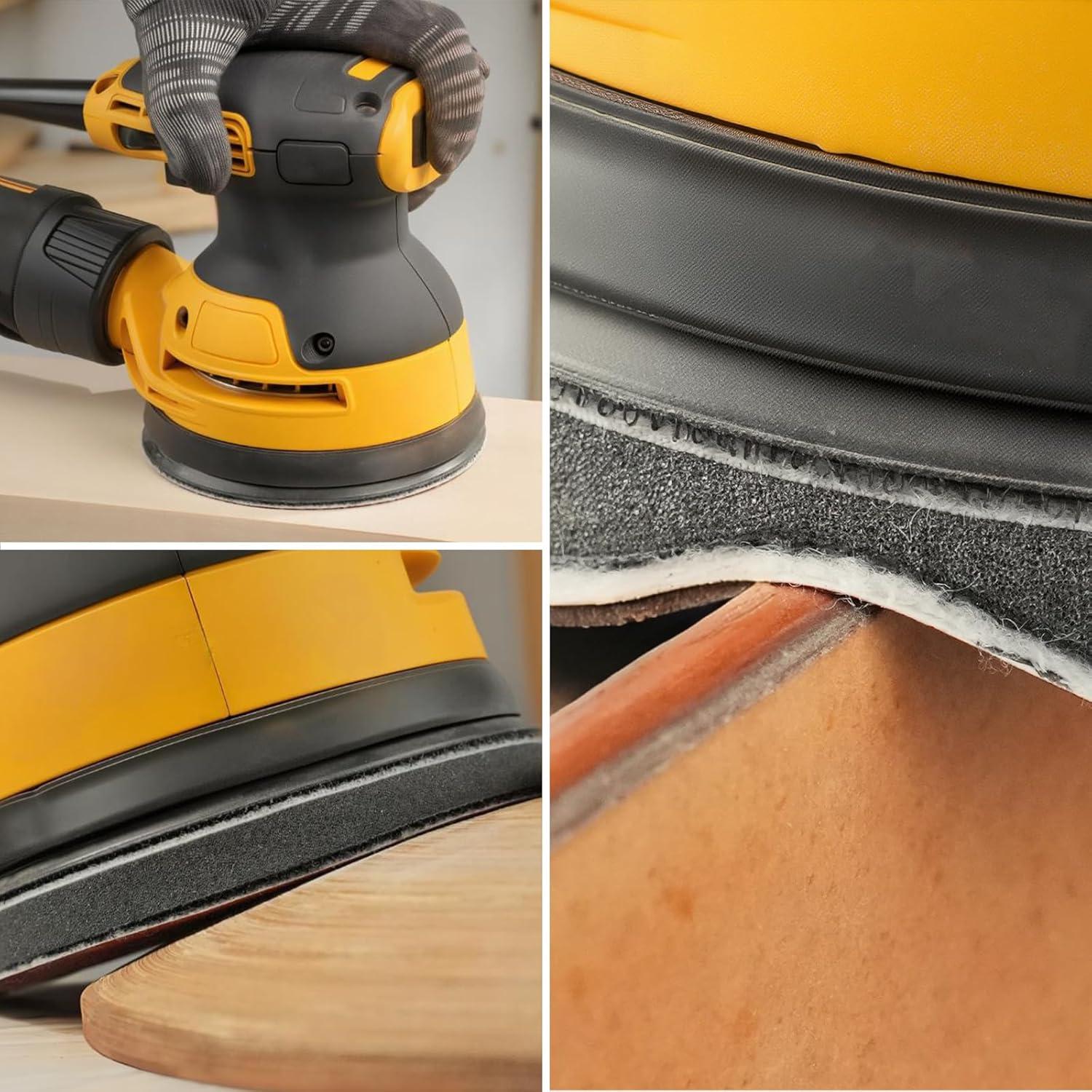 Almohadilla de Lijadora Orbital 5" DeWalt DWE6423 con 36 Discos