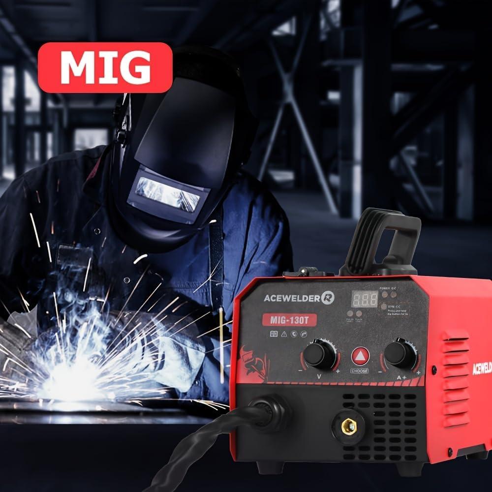 Máquina de Soldadura MIG 130A ACEWELDER Portátil IGBT