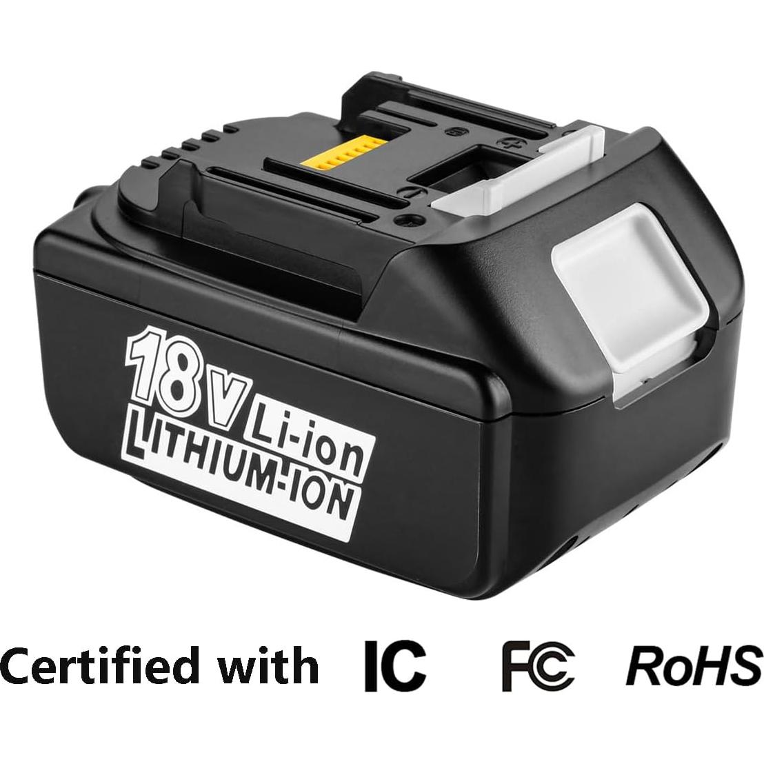 Batería de Reemplazo Makita BL1850B 18V 5.0Ah - Paquete de 2