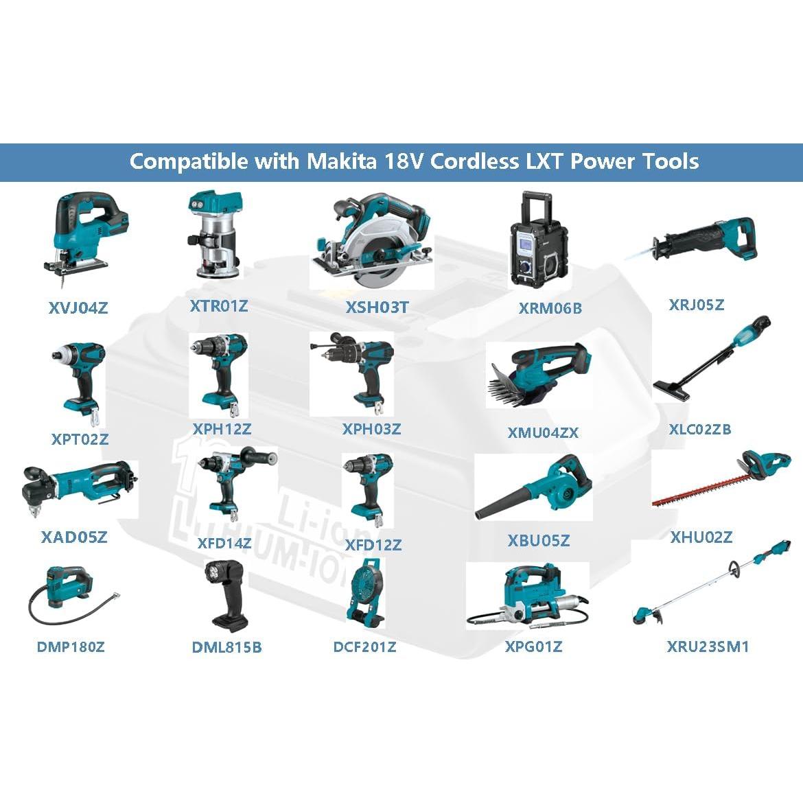 Batería de Reemplazo Makita BL1850B 18V 5.0Ah - Paquete de 2
