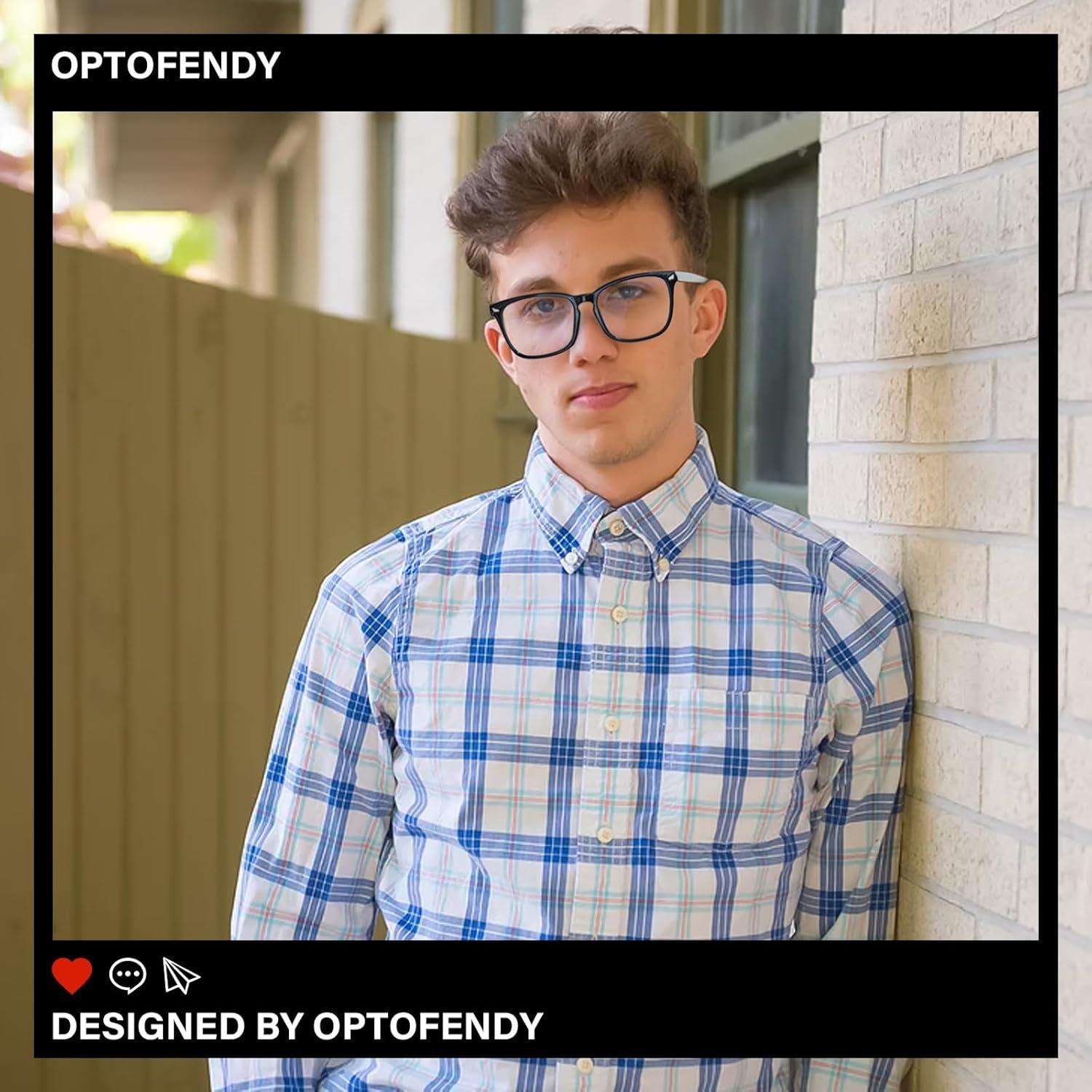 Gafas Anti Luz Azul OPTOFENDY para Hombres y Mujeres - Modelo 7708