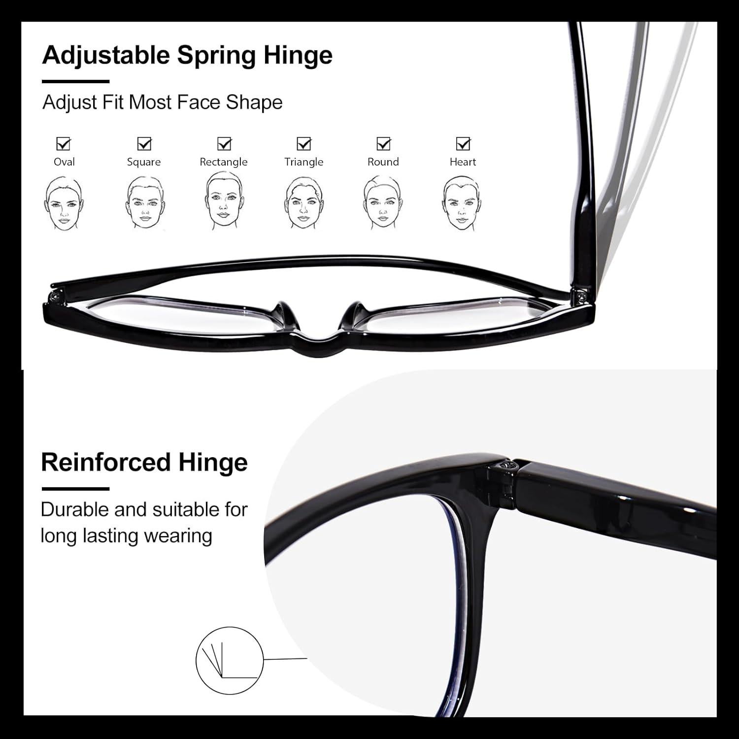 Gafas Anti Luz Azul OPTOFENDY para Hombres y Mujeres - Modelo 7708