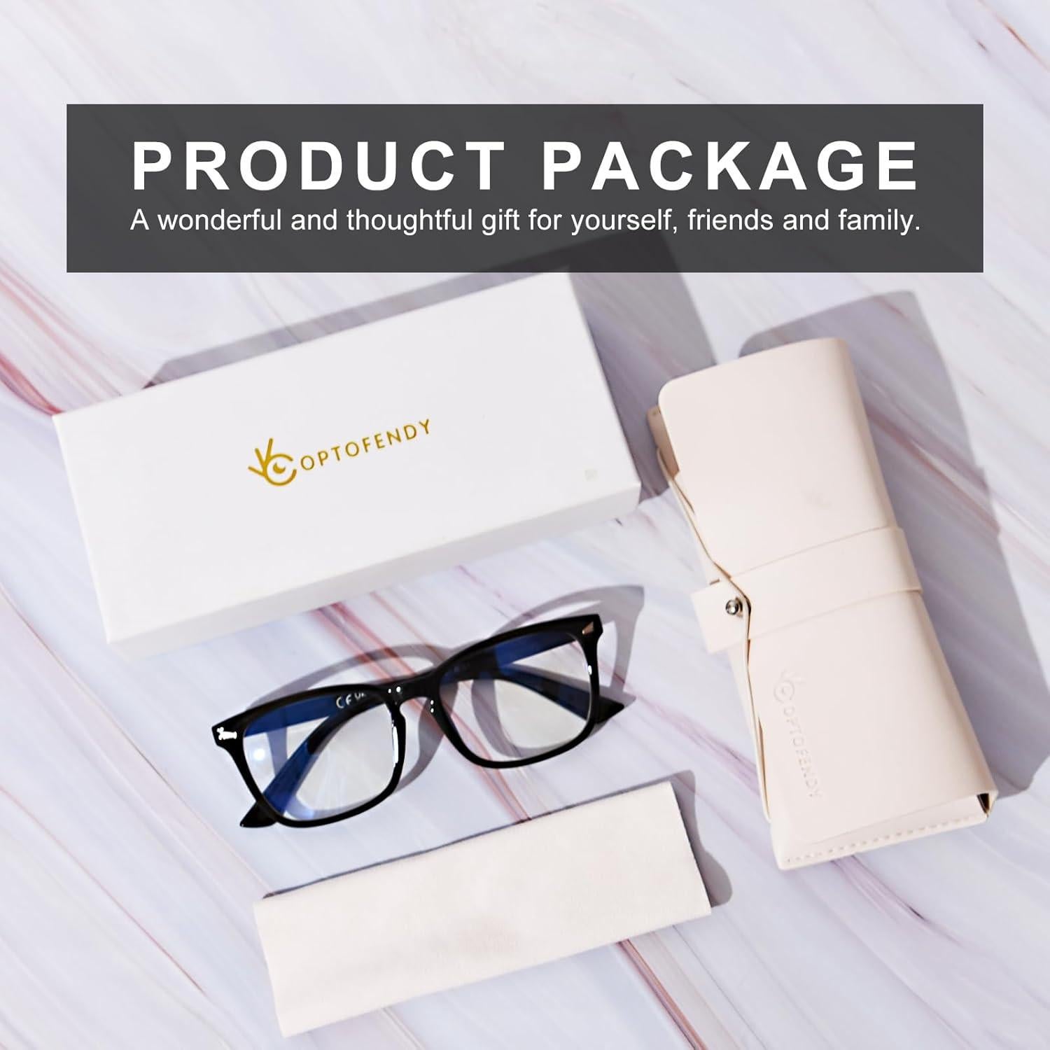 Gafas Anti Luz Azul OPTOFENDY para Hombres y Mujeres - Modelo 7708