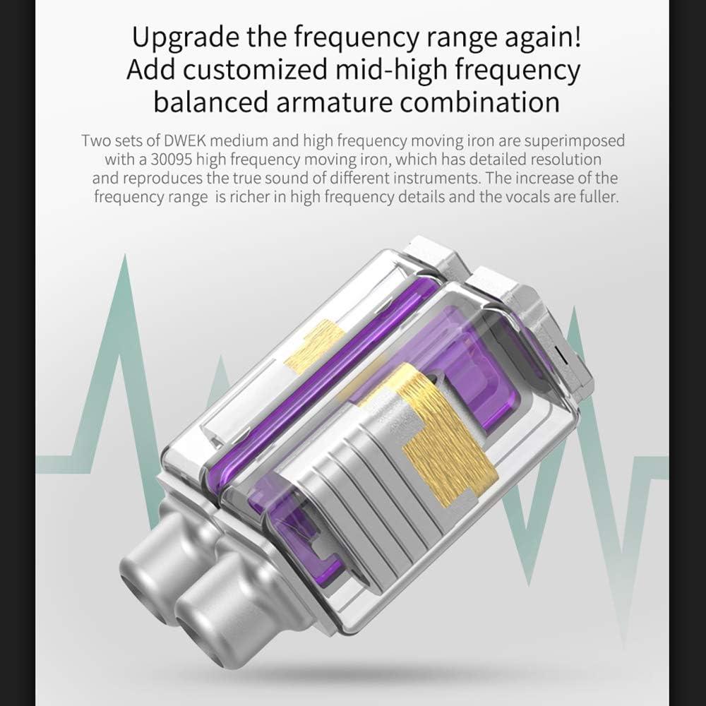 Auriculares In-Ear HiFi Linsoul KZ ZSX 5BA+1DD Negro