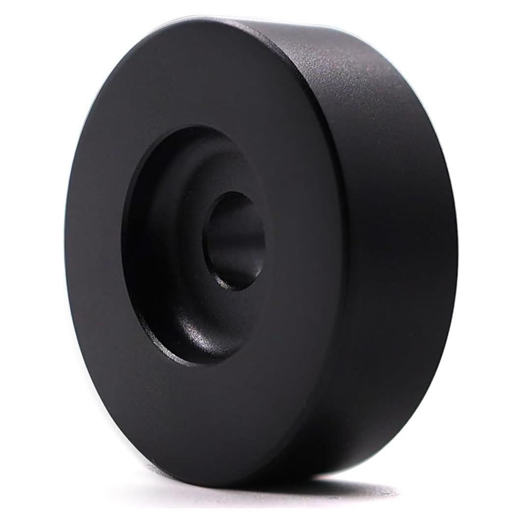 Adaptador de disco 45 RPM MayRecords Aluminio Negro 7"