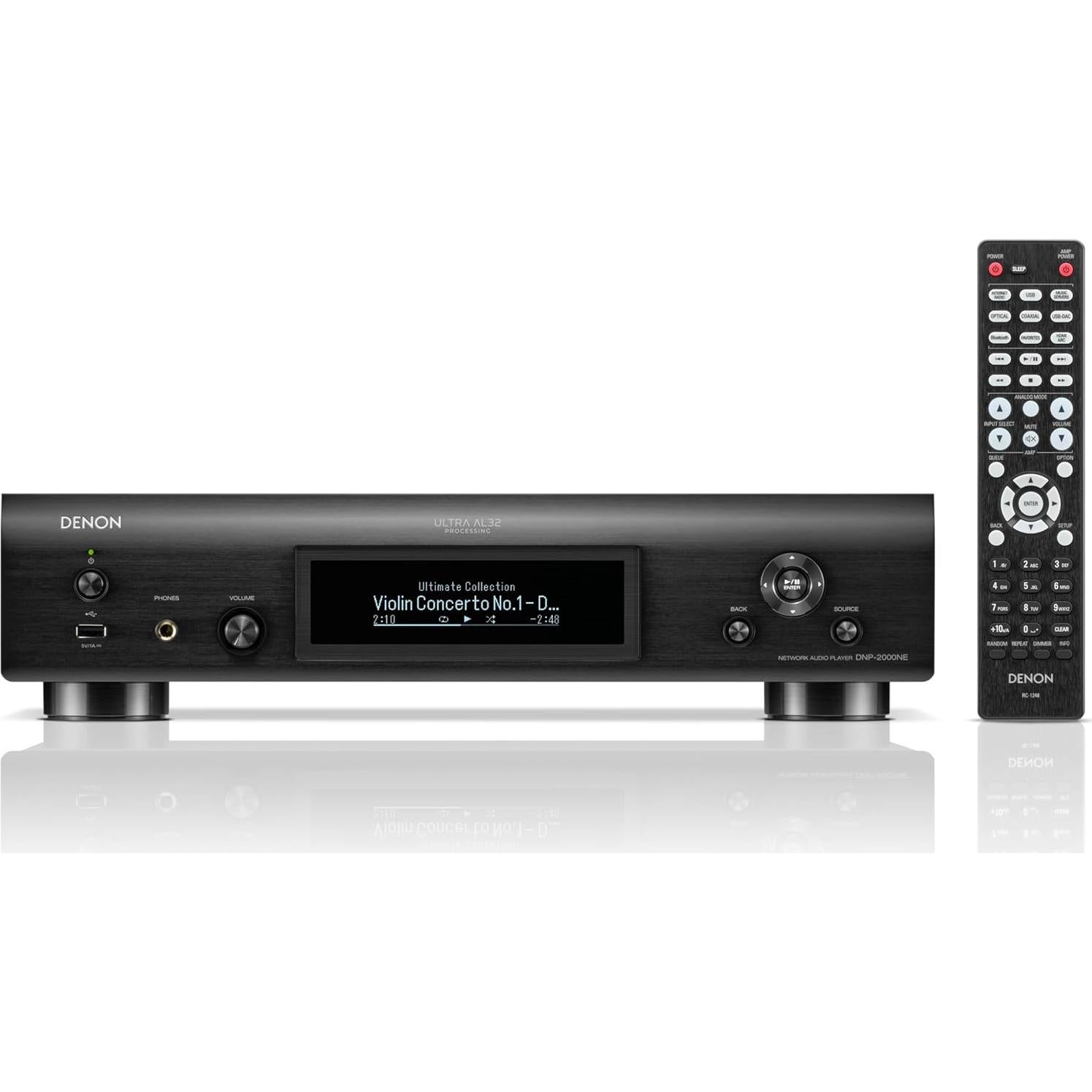 Reproductor de Audio Digital Denon DNP-2000NE Negro