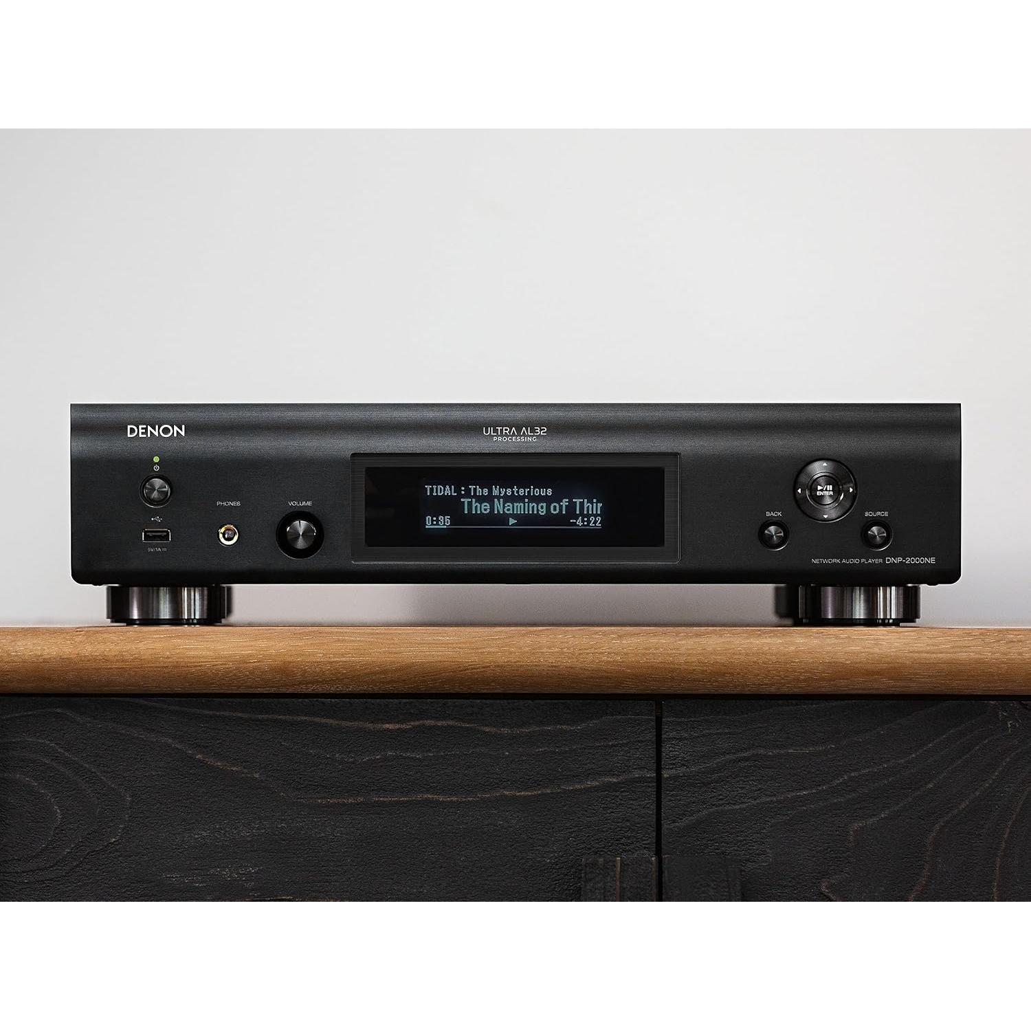 Reproductor de Audio Digital Denon DNP-2000NE Negro