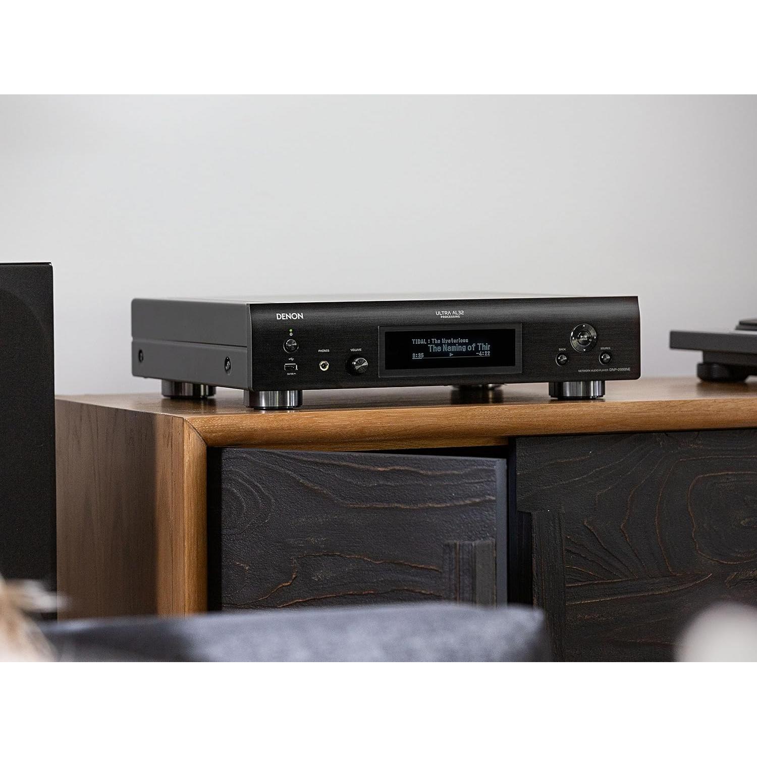 Reproductor de Audio Digital Denon DNP-2000NE Negro