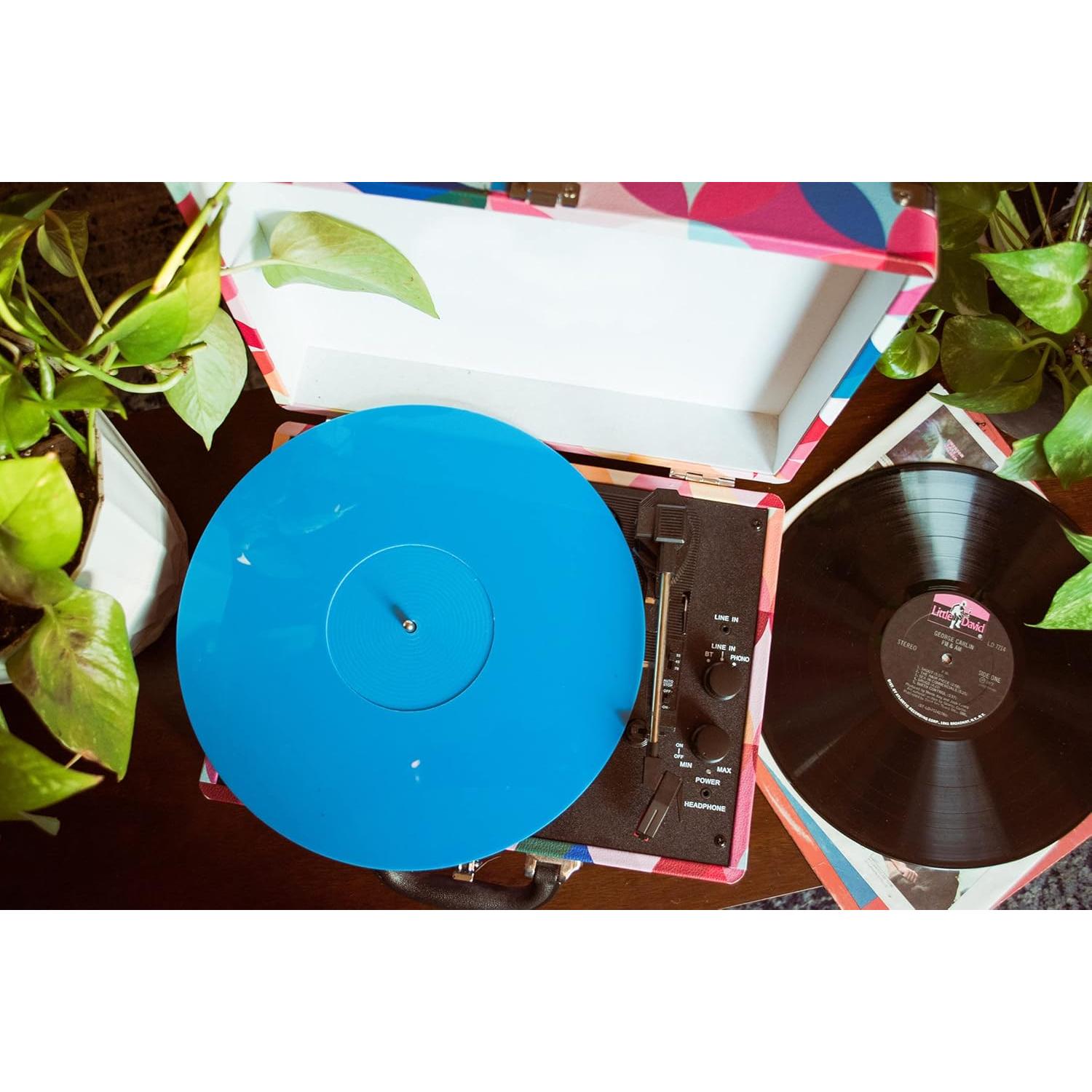 Alfombrilla de Acrílico Azul Break Tradition para Tocadiscos