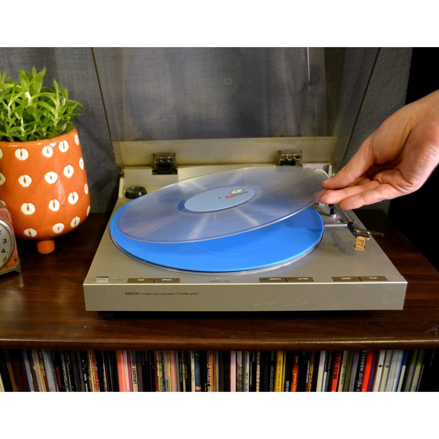 Alfombrilla de Acrílico Azul Break Tradition para Tocadiscos