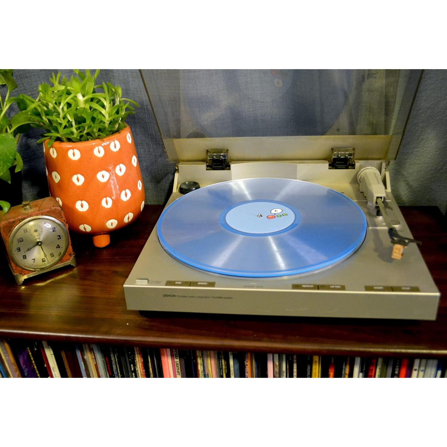 Alfombrilla de Acrílico Azul Break Tradition para Tocadiscos