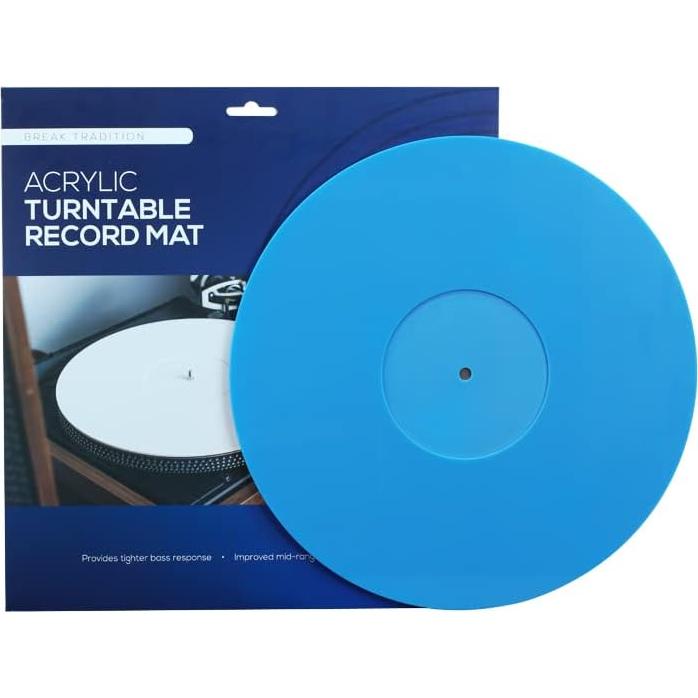 Alfombrilla de Acrílico Azul Break Tradition para Tocadiscos