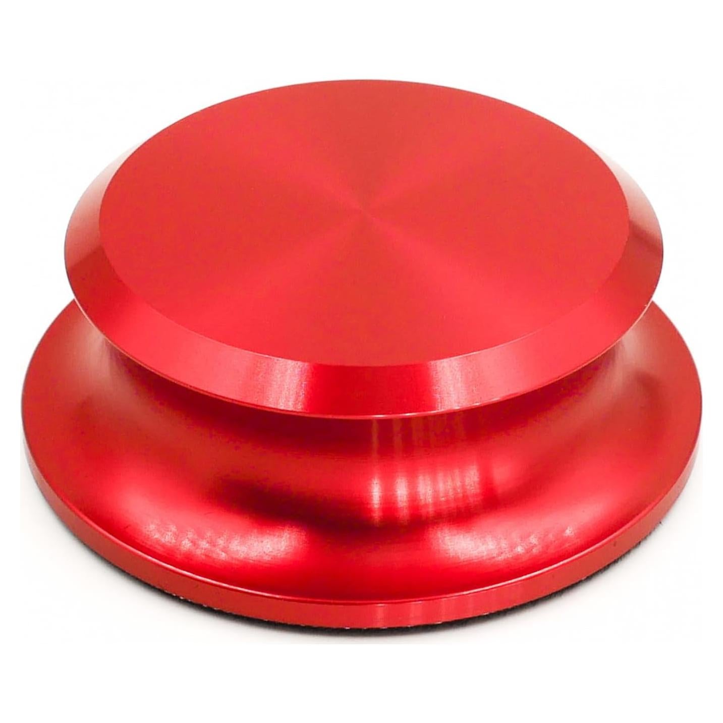 Estabilizador de Peso Menesia para Discos de Vinilo Rojo