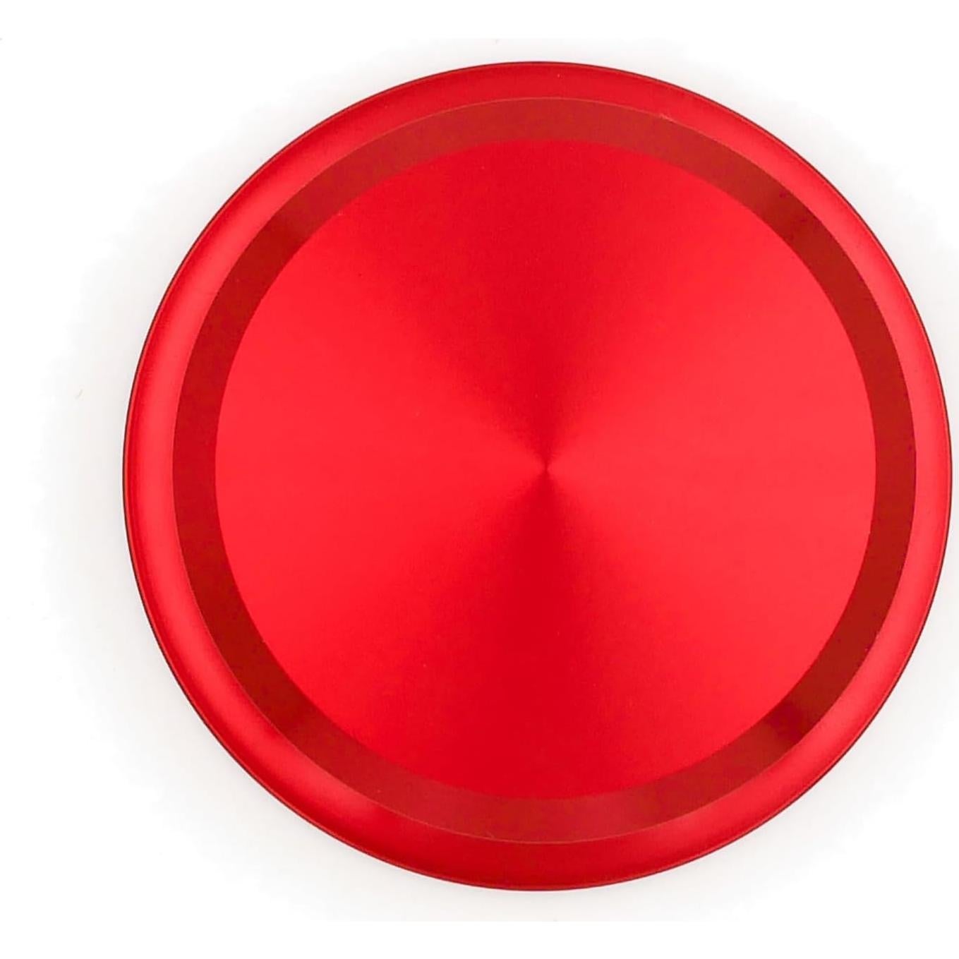 Estabilizador de Peso Menesia para Discos de Vinilo Rojo