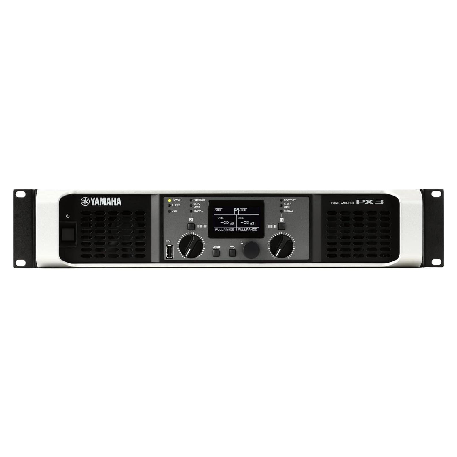Amplificador de Potencia Yamaha PX3 2x500W Ligero con DSP