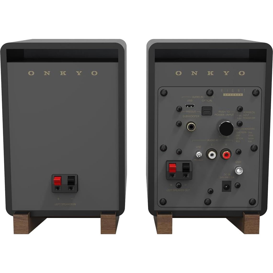 Altavoces Alimentados Onkyo Creator GX-10DB, Bluetooth 5.3, 3"