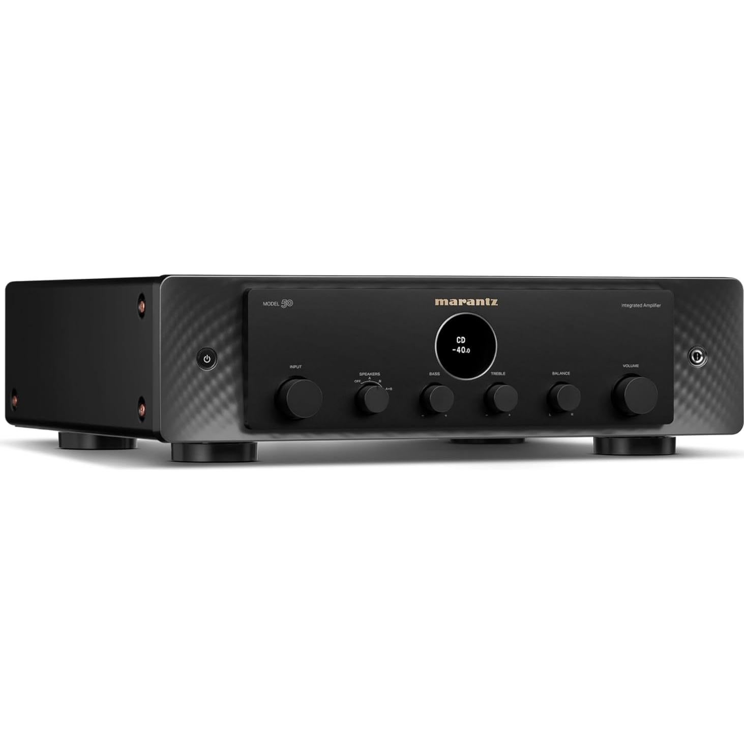 Amplificador Integrado Marantz Modelo 50 70W Estéreo Negro