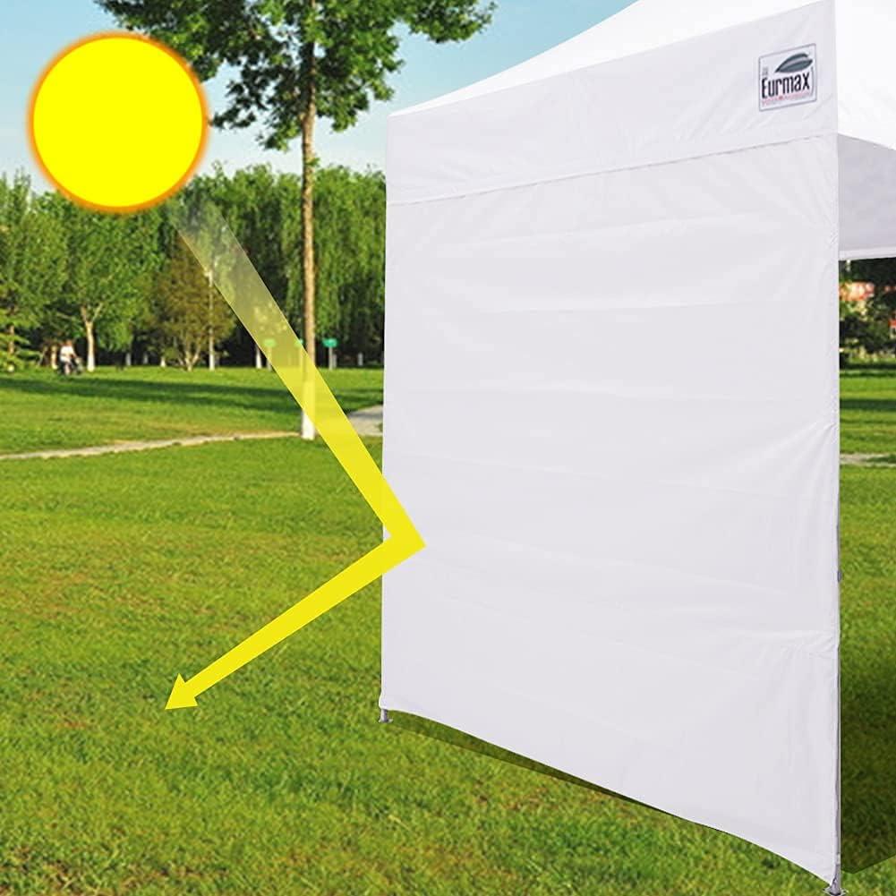 Pared Lateral Eurmax 5x5m Blanca para Carpa Pop Up