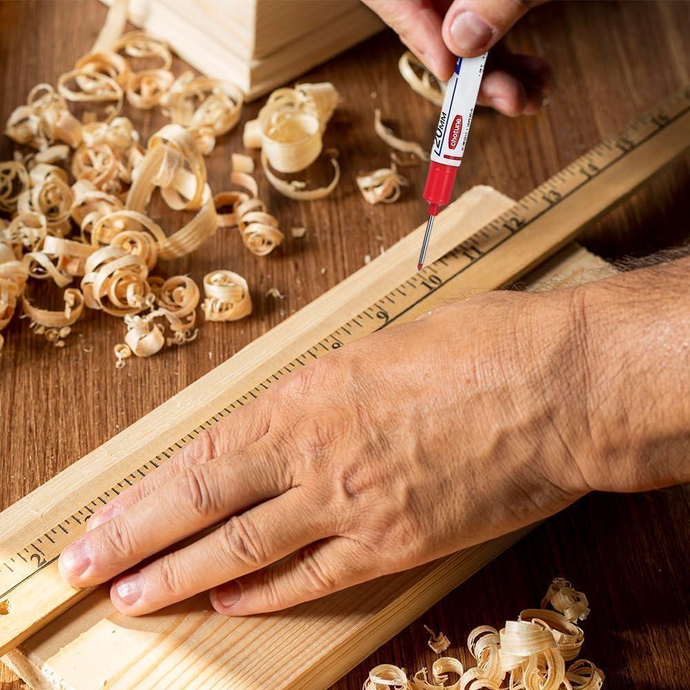 5 Marcadores de Agujero Profundo Limveso - Punta Larga 20mm