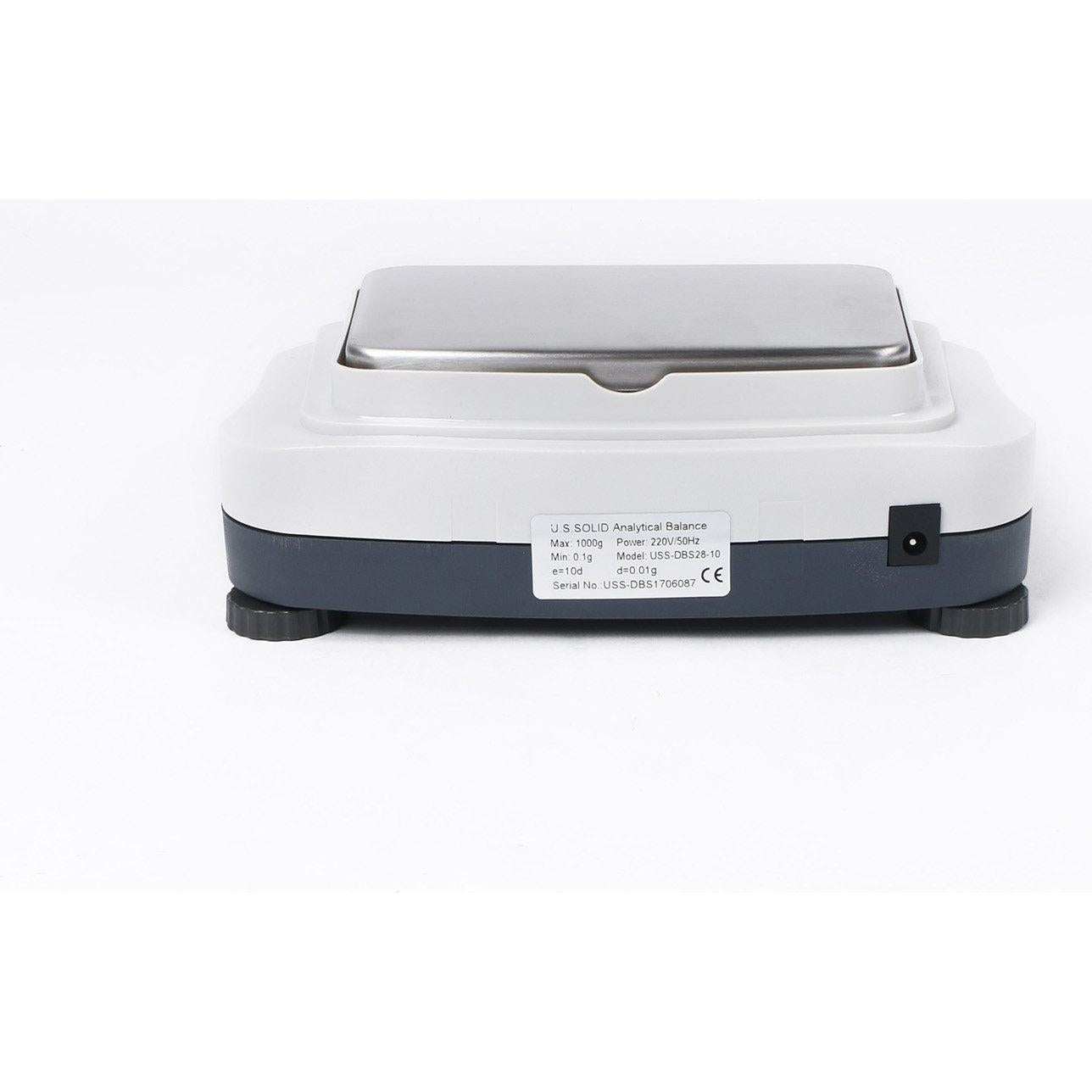 Balanza de Precisión U.S. Solid 1000g x 0.01g con USB