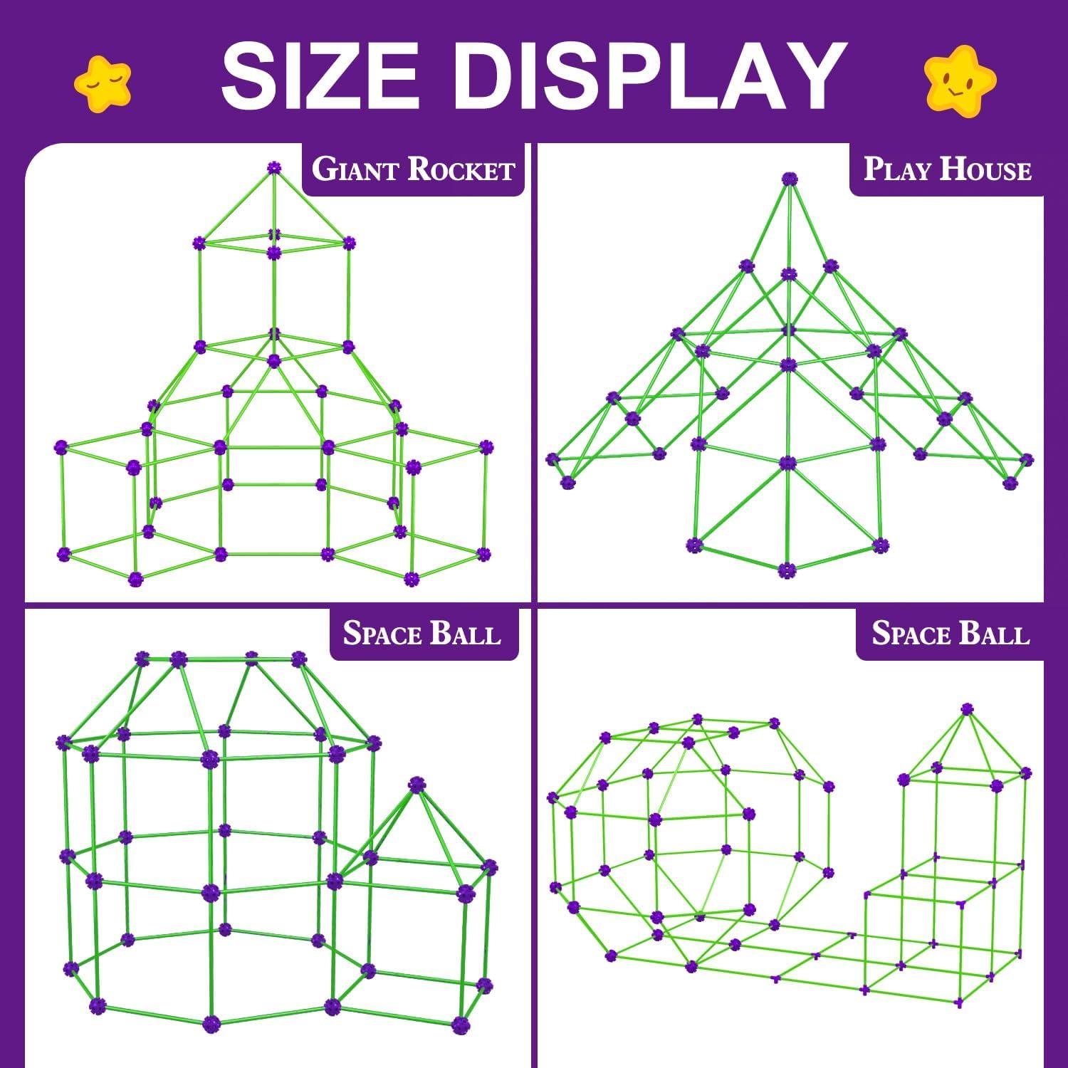 Kit de Construcción Brilla en la Oscuridad SpringFlower 140 Pcs