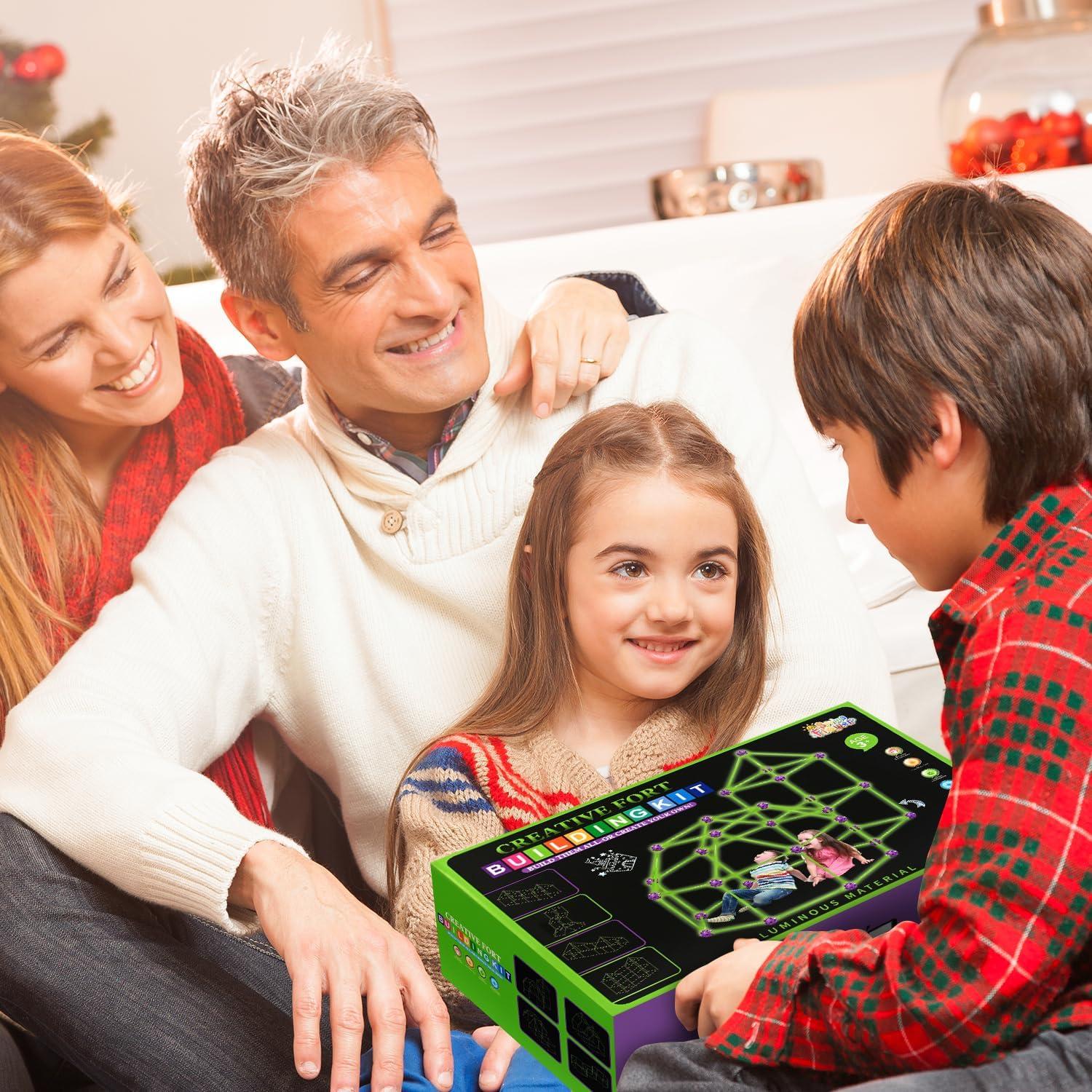 Kit de Construcción Brilla en la Oscuridad SpringFlower 140 Pcs