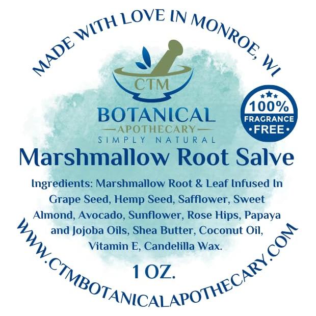 Ungüento de Raíz de Malvavisco 28 g Sin Aceite Esencial