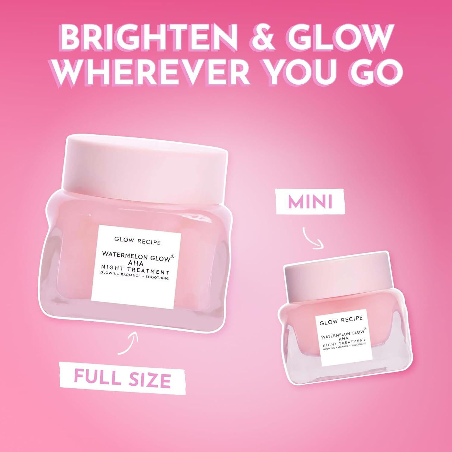 Glow Recipe Máscara Nocturna AHA 25ml - Hidratante y Rejuvenecedora