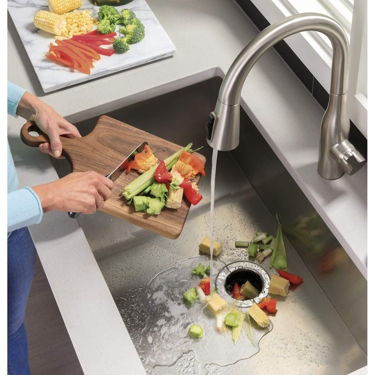 Triturador de Alimentos GE GFC1020N 1 HP Acero Inoxidable