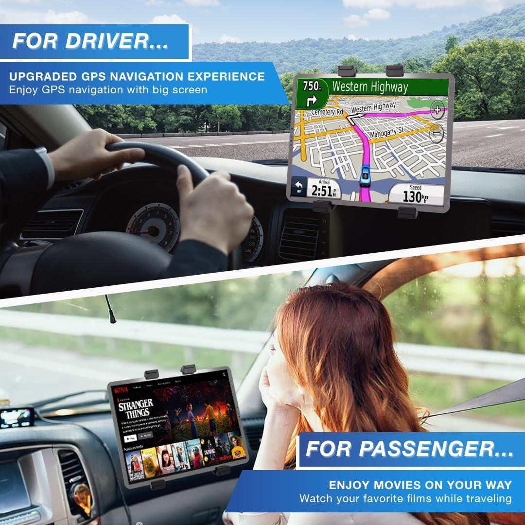 Soporte para Tablet Randconcept 3 en 1 para Coche 20-32 cm