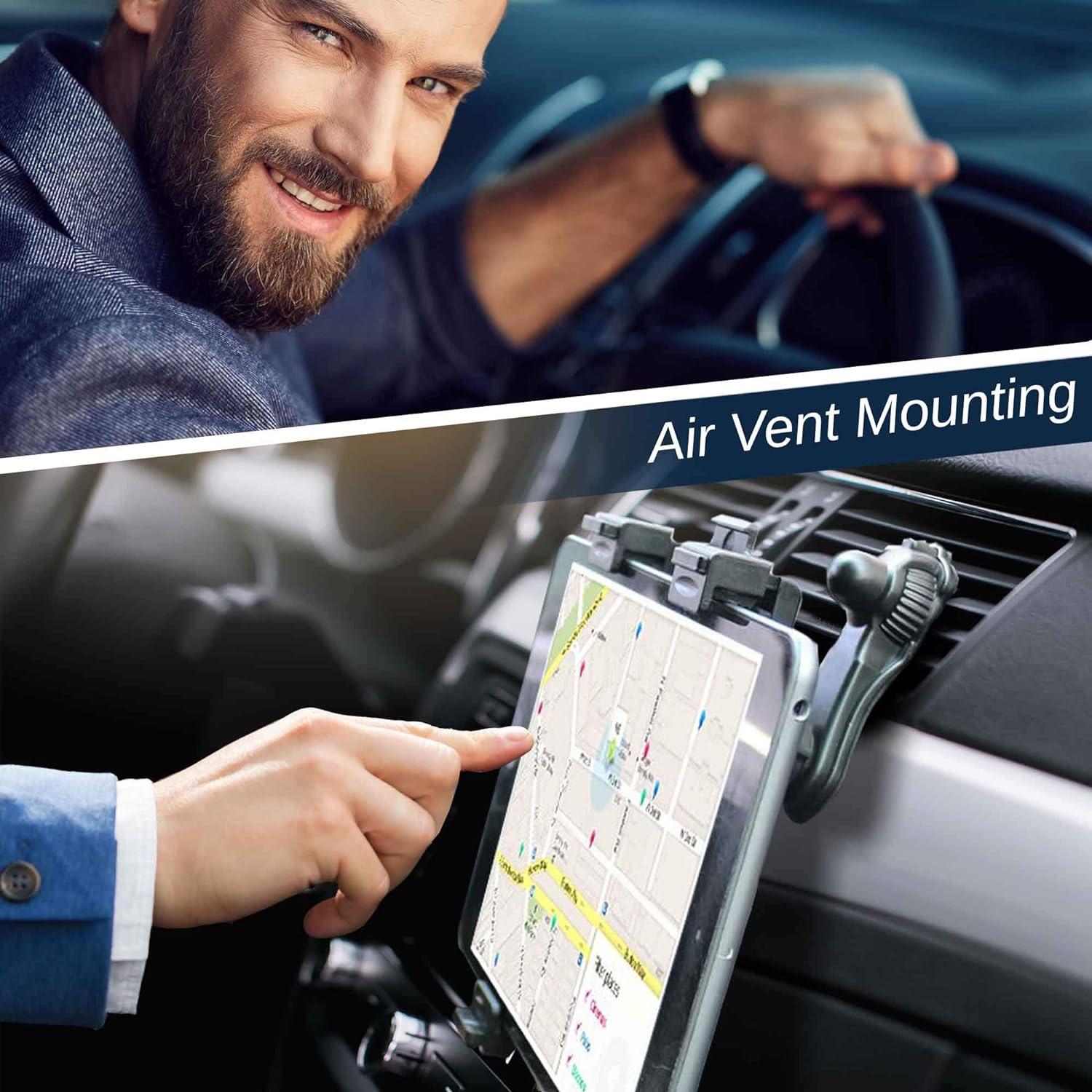 Soporte para Tablet Randconcept 3 en 1 para Coche 20-32 cm