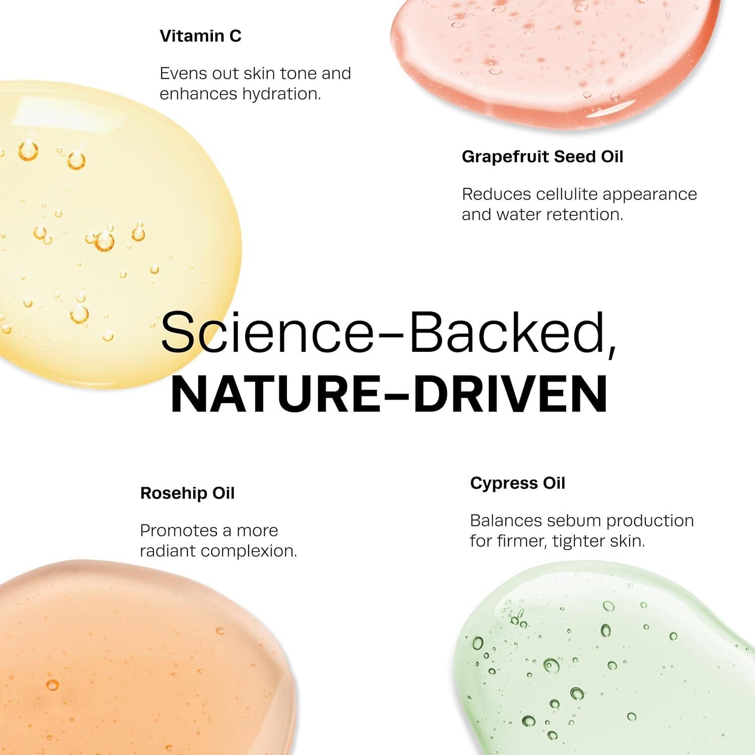 Aceite Corporal de Vitamina C Hot Vita 89 ml - Hidratante y Reafirmante