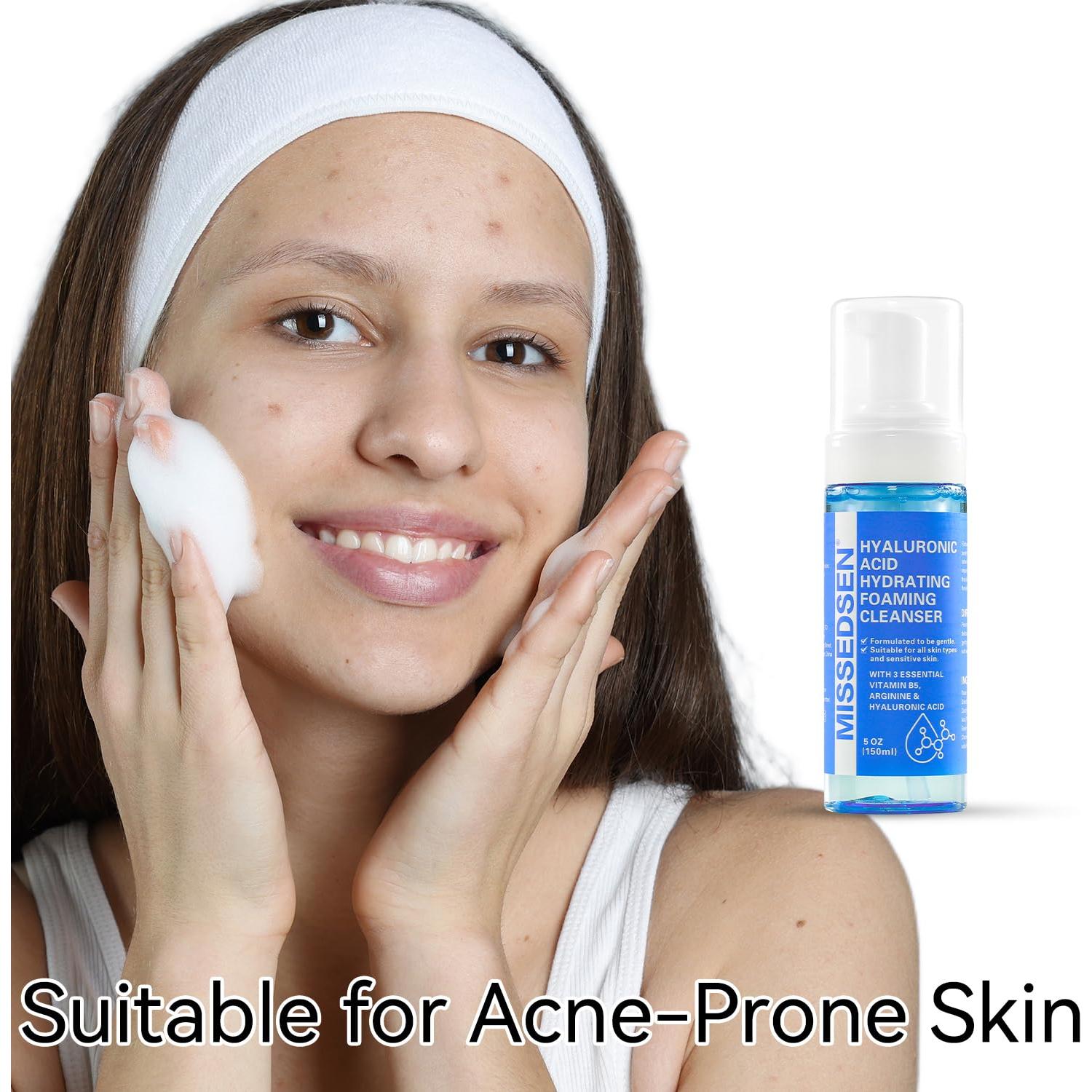 Limpiador Facial Espumoso Missedsen 283.5 ml Piel Grasa Acné