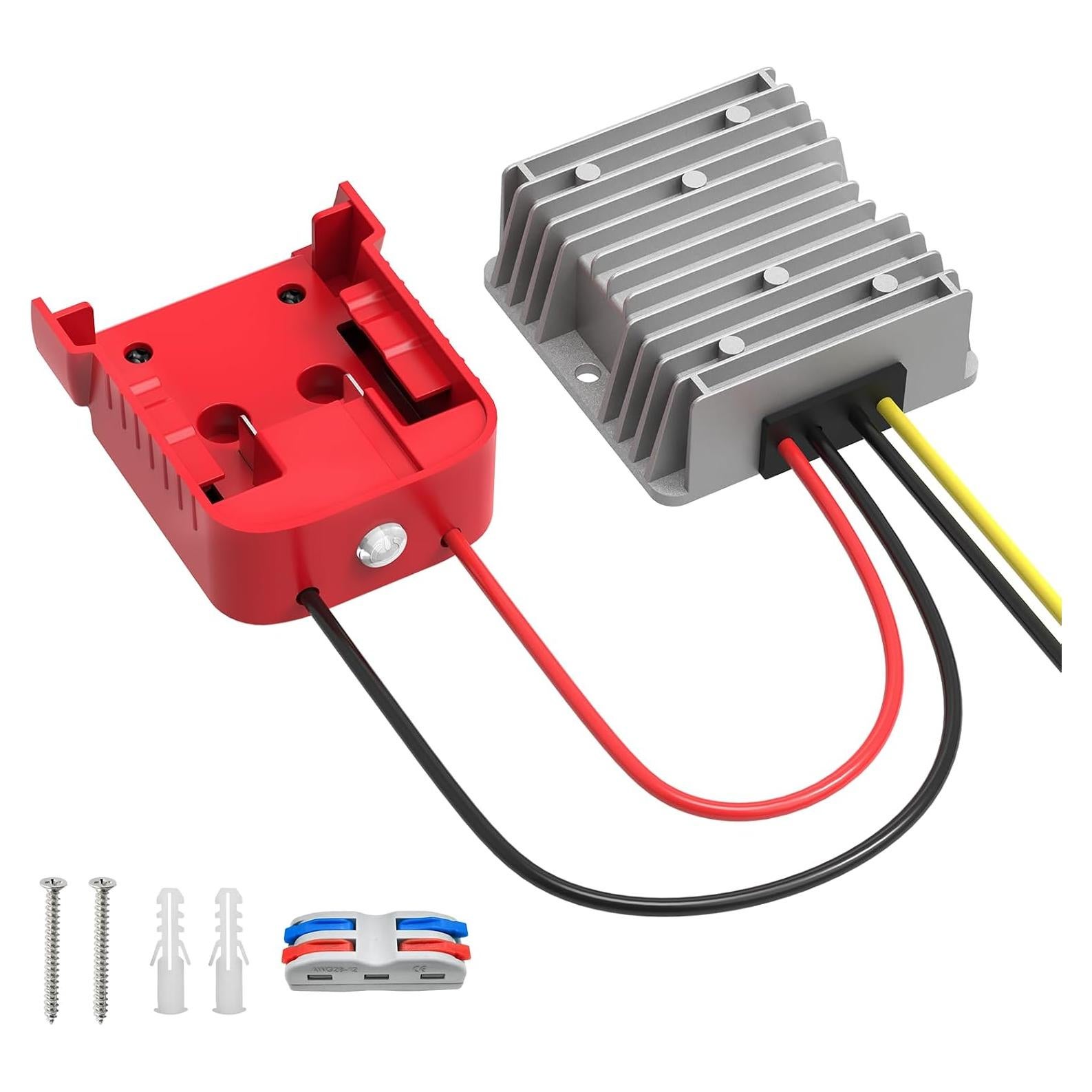 Convertidor DC 18V a 12V Kzreect 20A con Protección