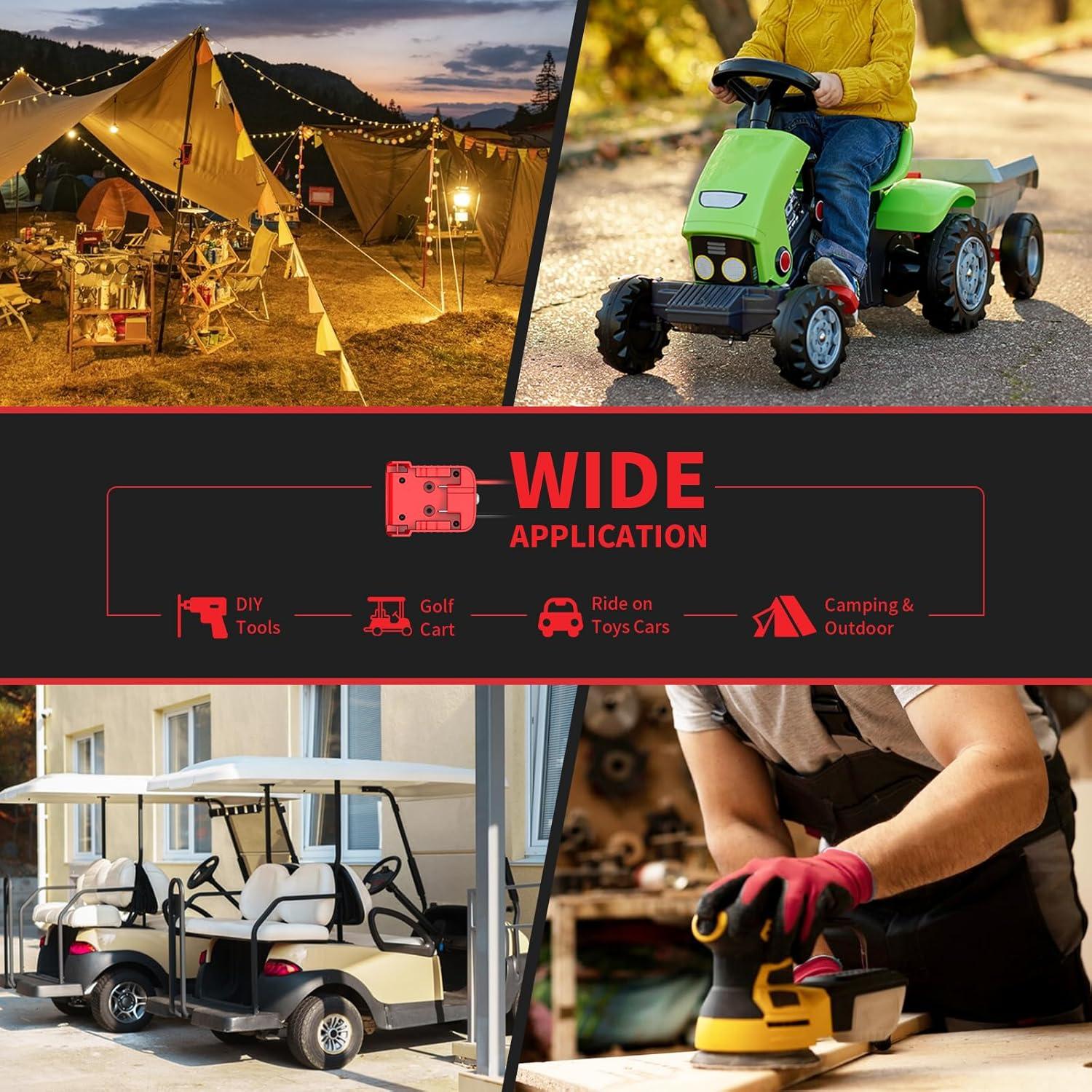 Convertidor DC 18V a 12V Kzreect 20A con Protección