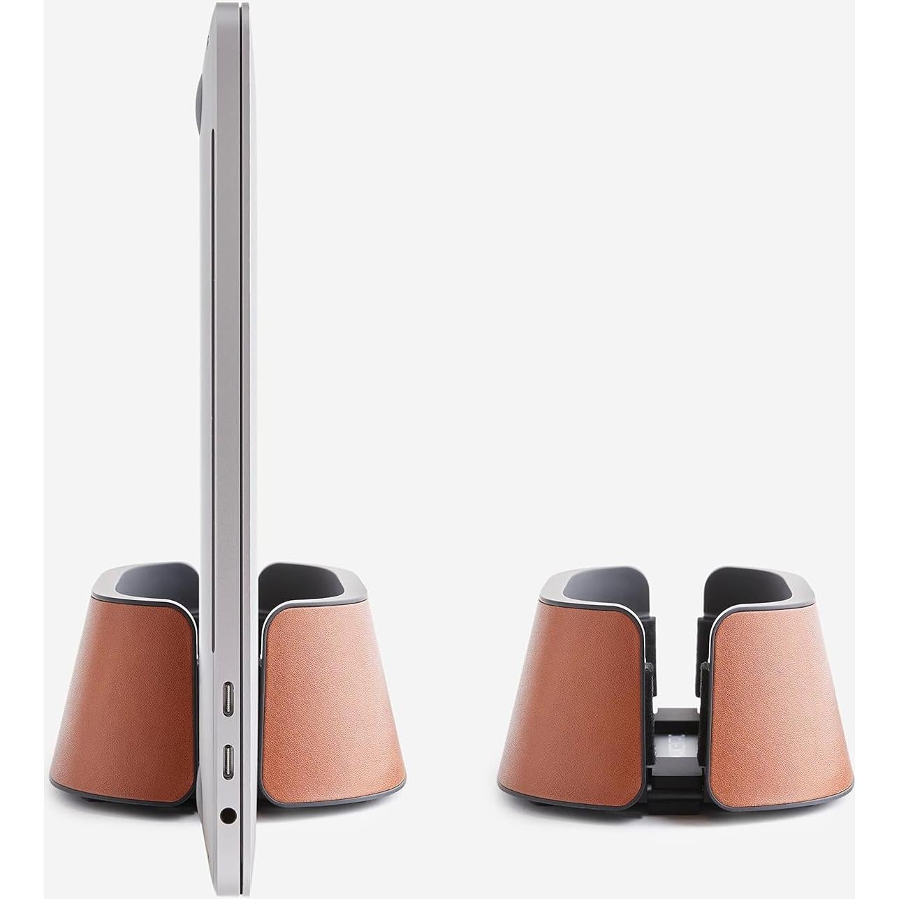 Soporte Vertical para Laptop HumanCentric Cuero Vegano