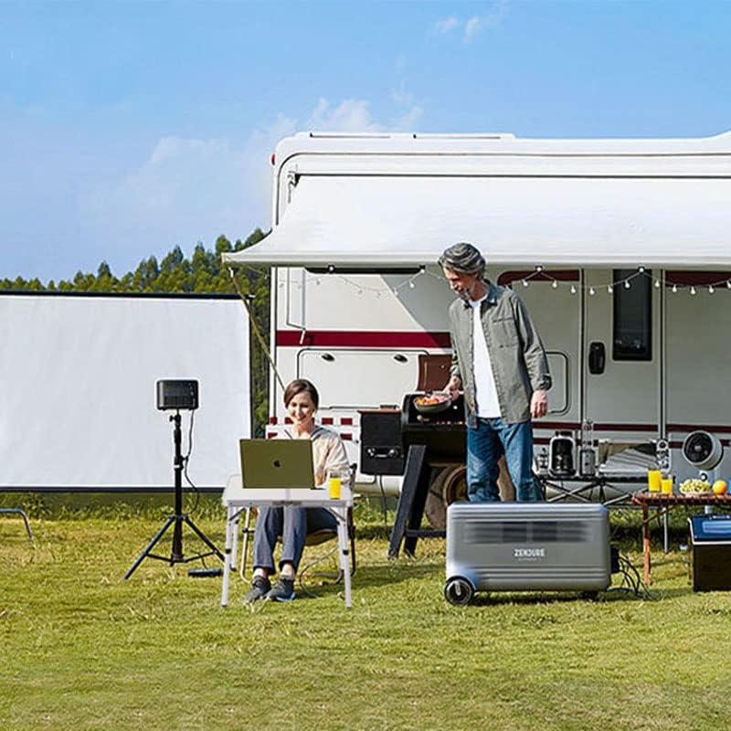 Portable Folding Table 24"x16" - Aluminum Small Picnic Camping Table Lightweight Side Table for Indoor Outdoor Garden Van Truck RV(3 Adjustable Heights 10"/19"/24")