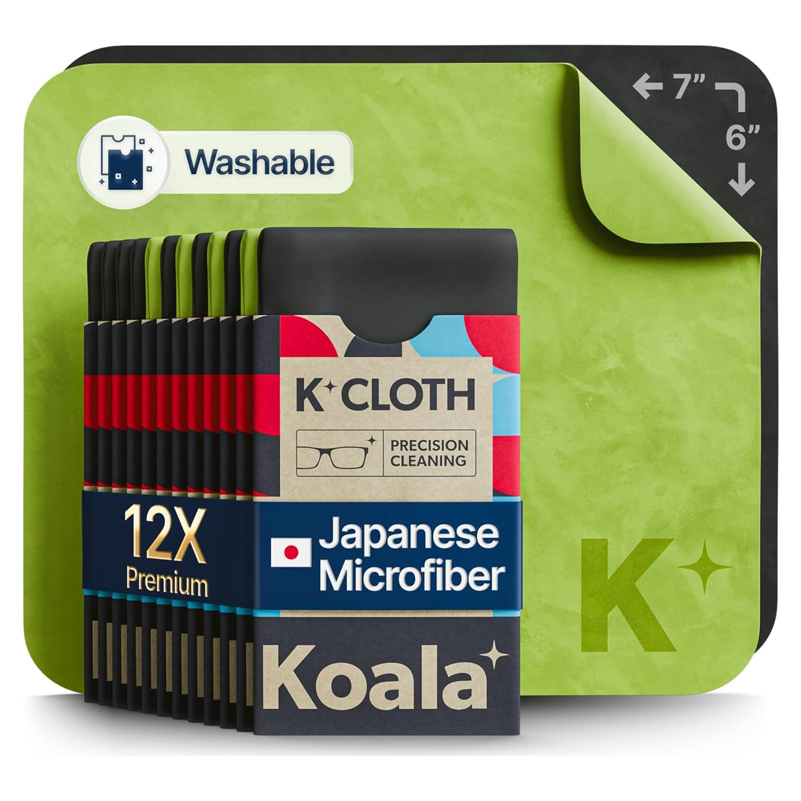 Paño de limpieza Koala | Microfibra japonesa | 12 unidades