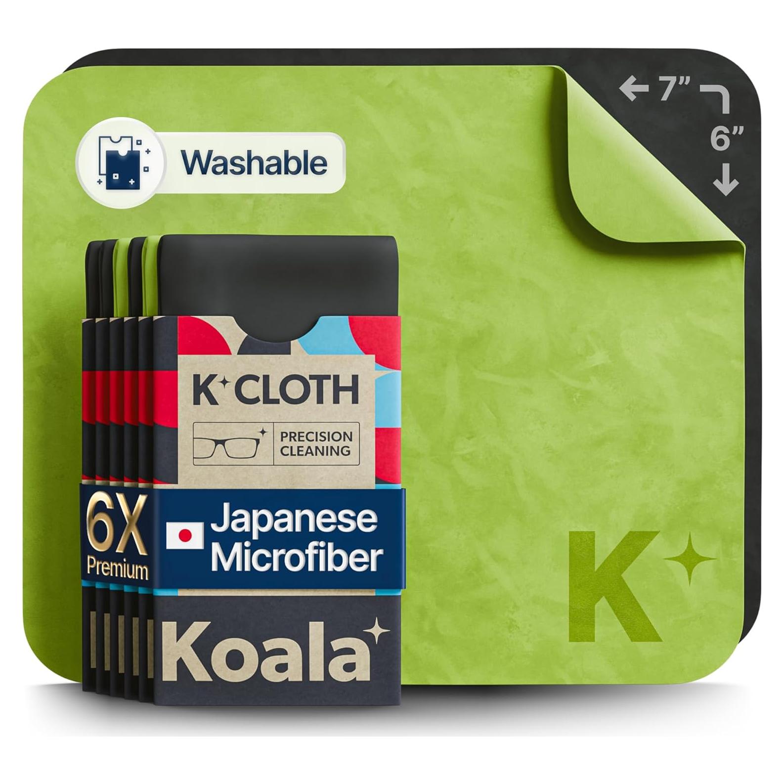 Paño de limpieza Koala | Microfibra japonesa | 6 unidades
