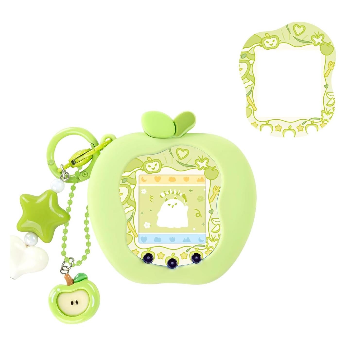 Funda Protectora BUBBLELOGUS para Tamagotchi Uni Verde