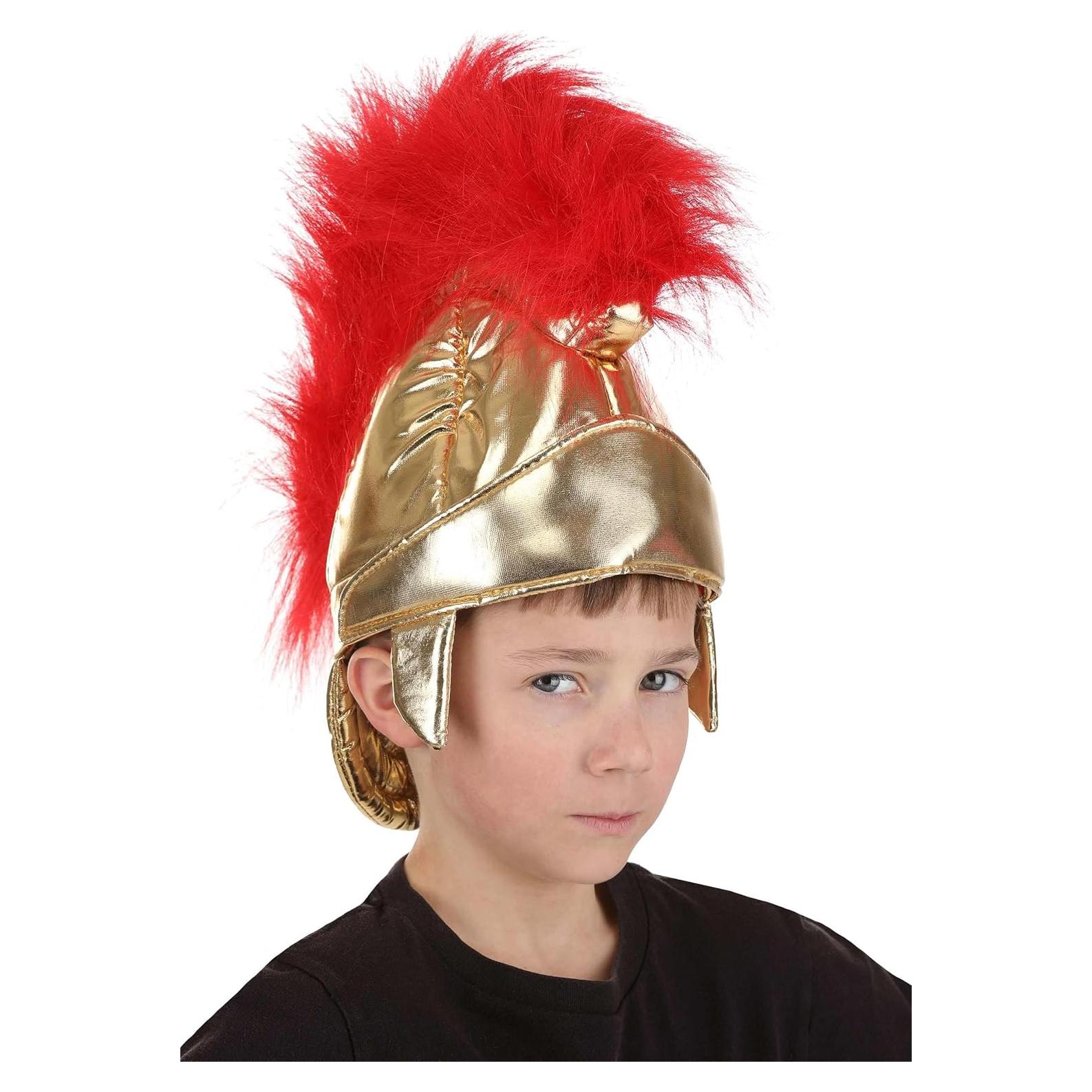 Casco de Soldado Romano de Peluche Elope para Niños