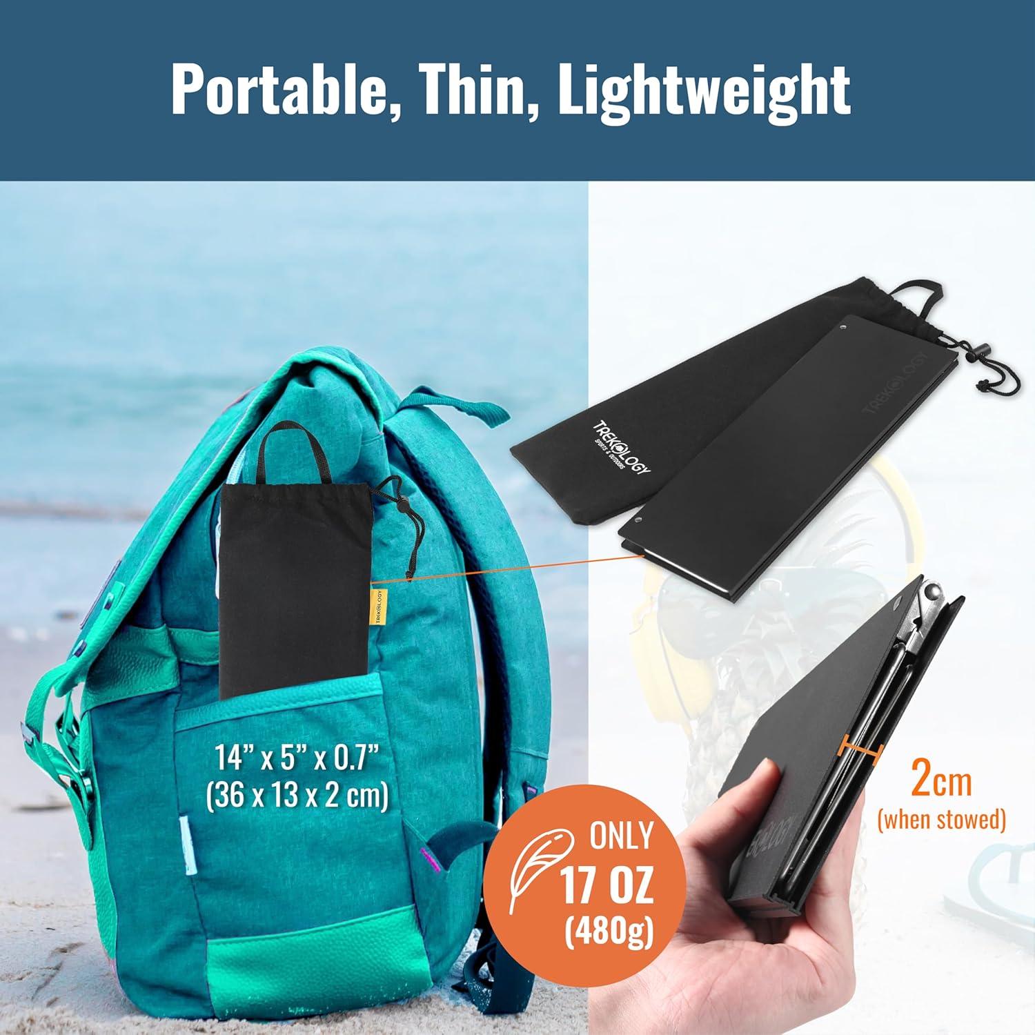 Mesa Plegable TREKOLOGY TALU MINI - Ultraligera para Camping