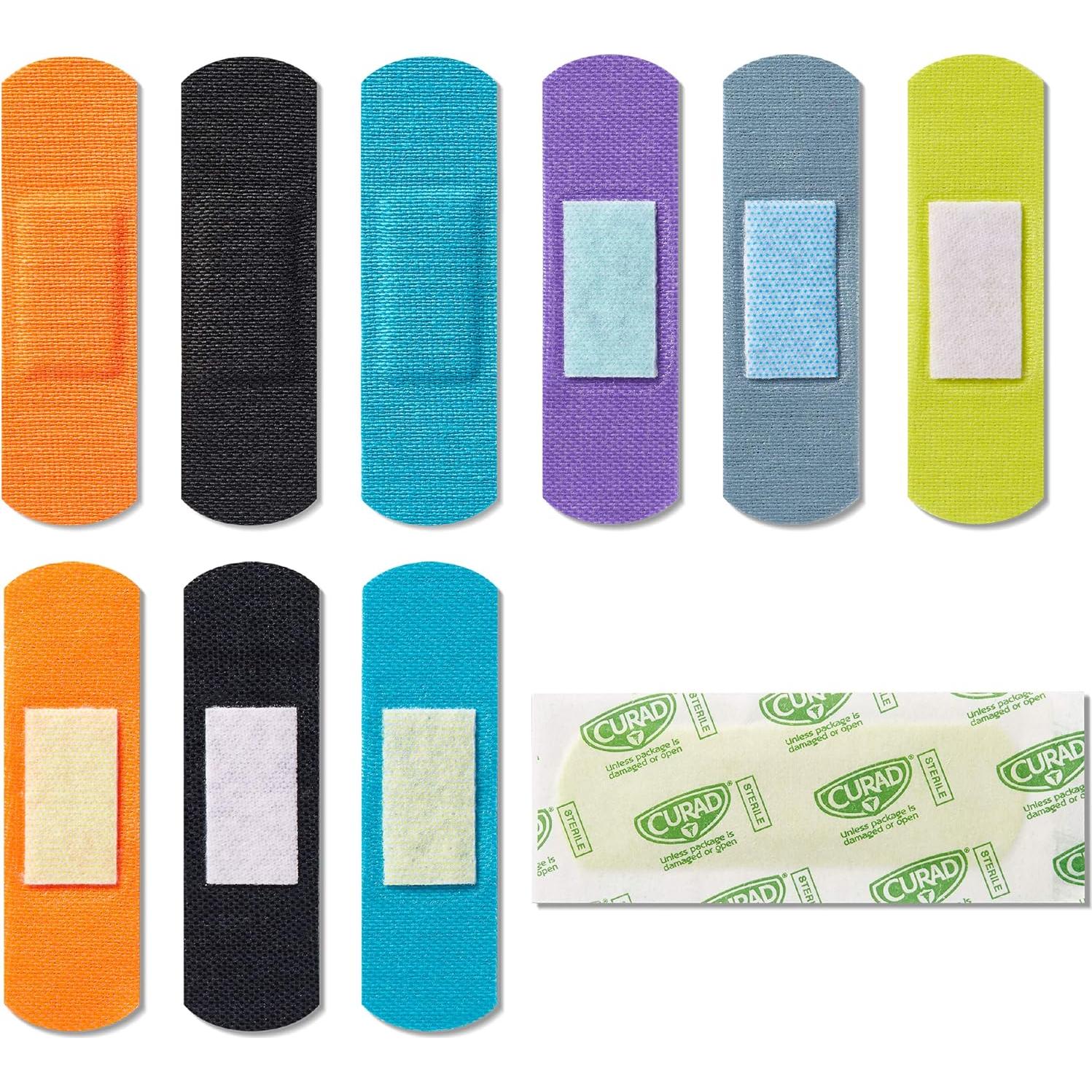 Vendajes Antibacterianos CURAD IRONMAN 20 Unidades 2.54x8.26cm