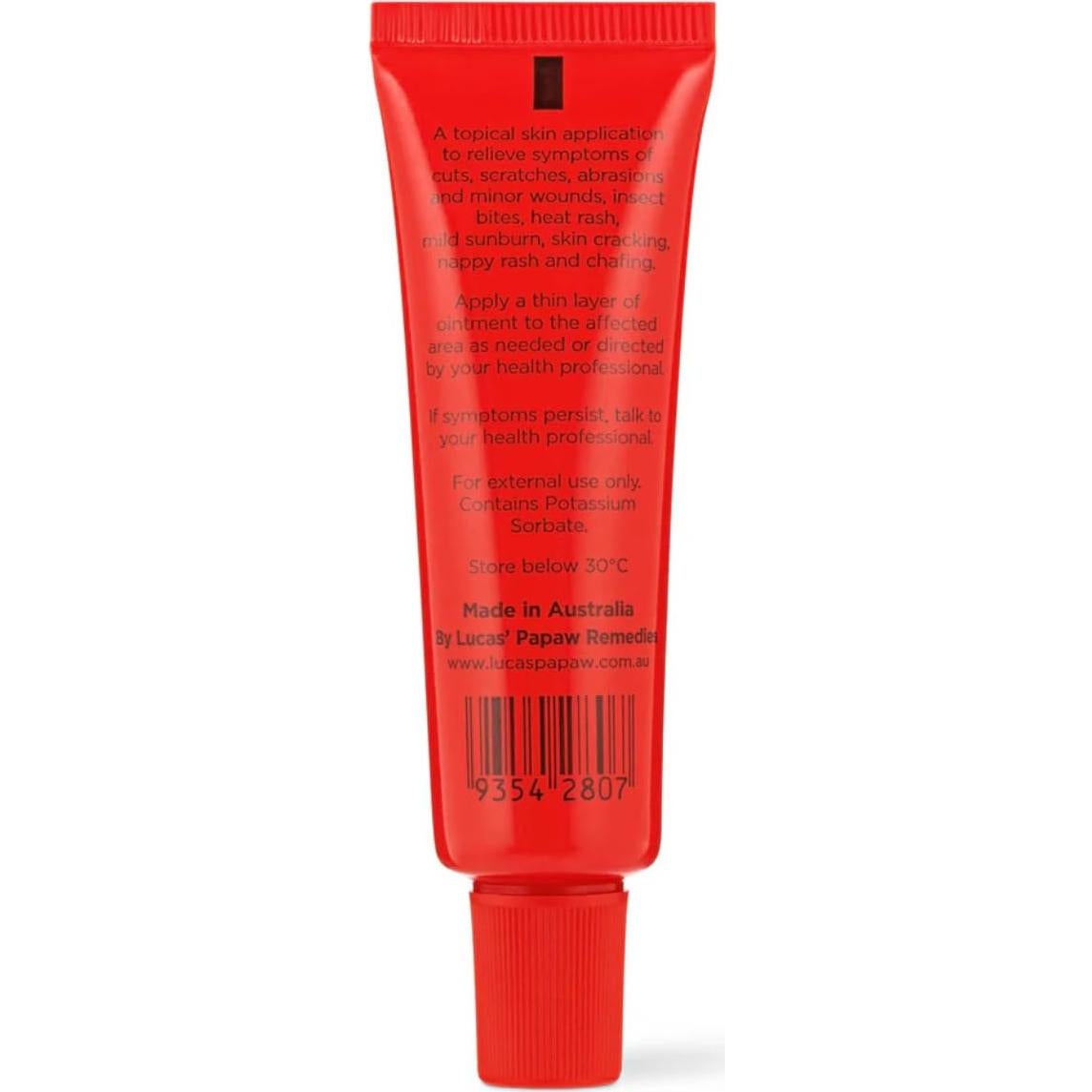 Ungüento de Papaw Lucas - 3 Tubos de 15g - Alivio Cutáneo