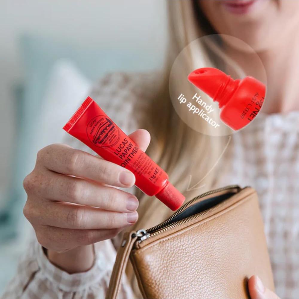 Ungüento de Papaw Lucas - 3 Tubos de 15g - Alivio Cutáneo